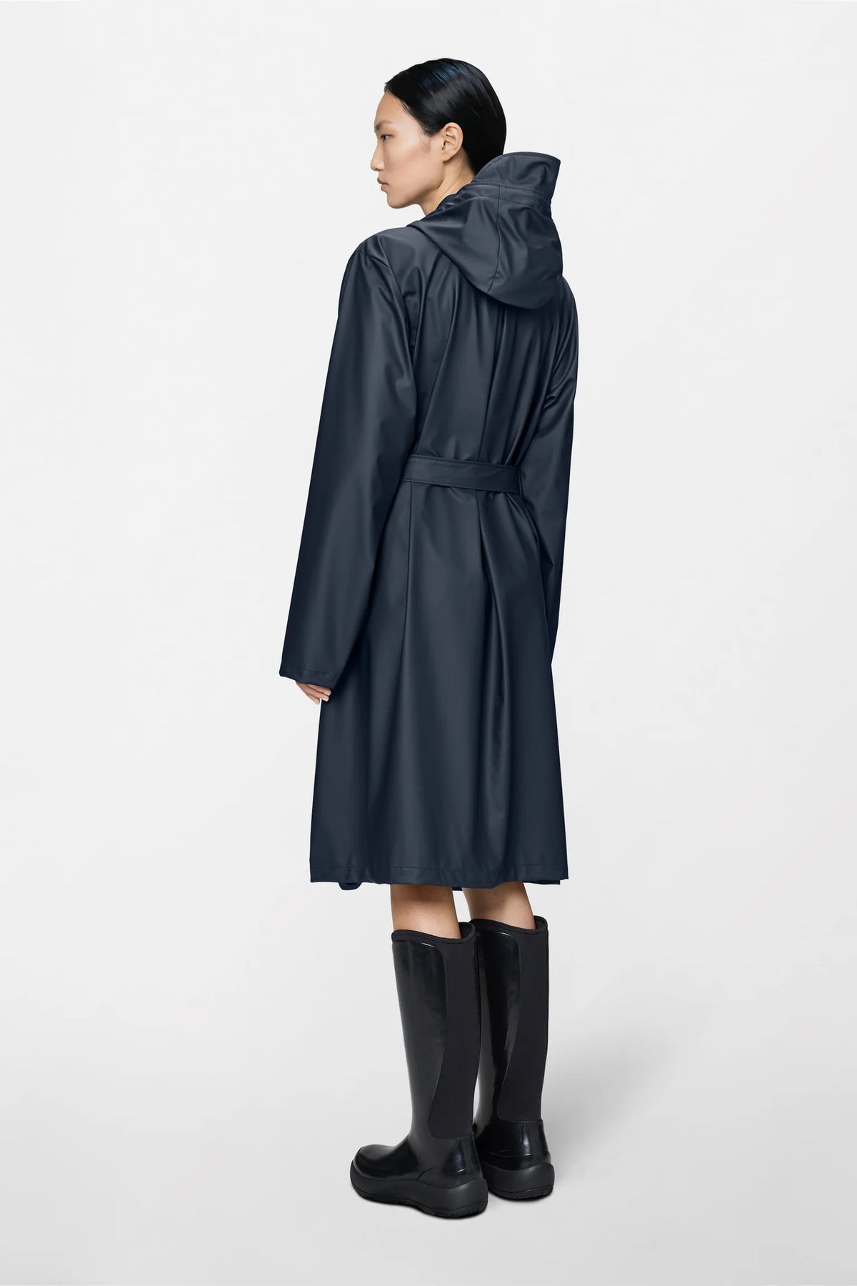 A-Line Longer W Jacket Navy
