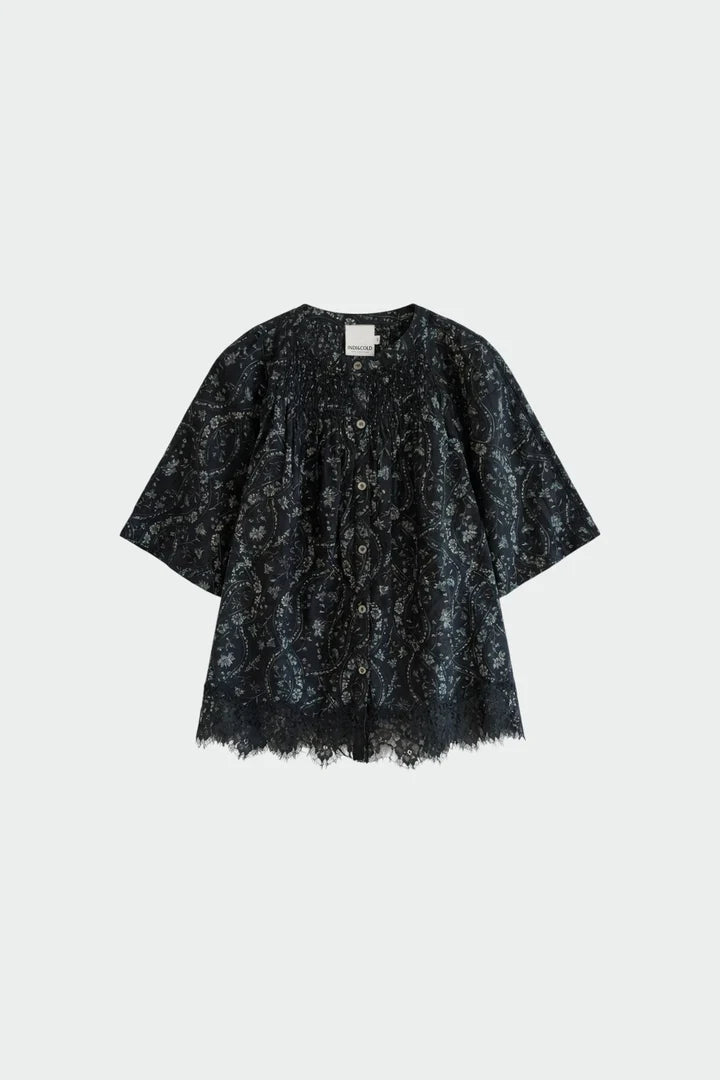 Vintage Crop Blouse