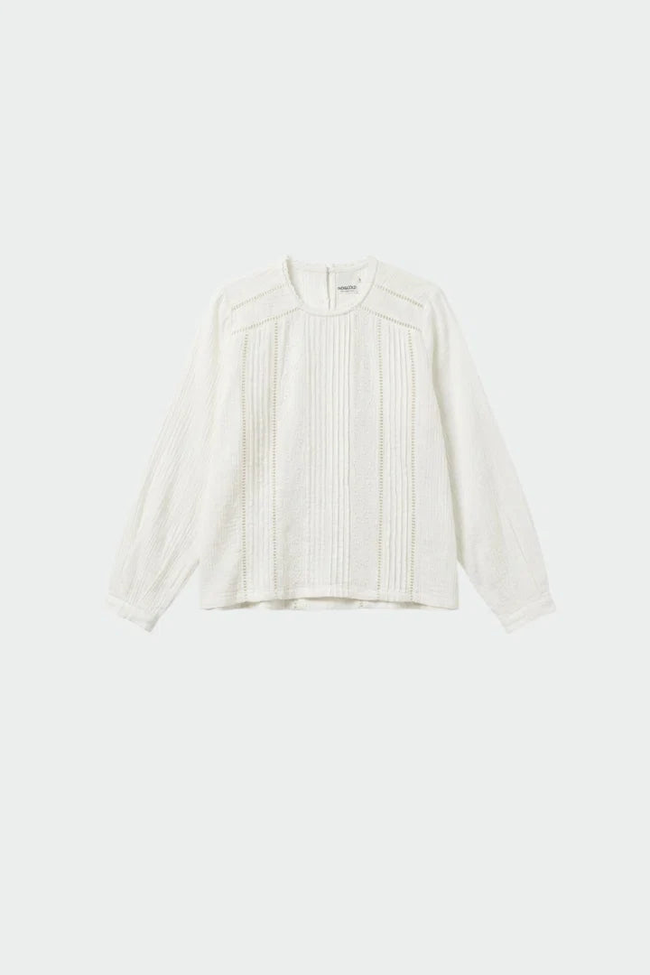 Romantic Double-Gauze Blouse
