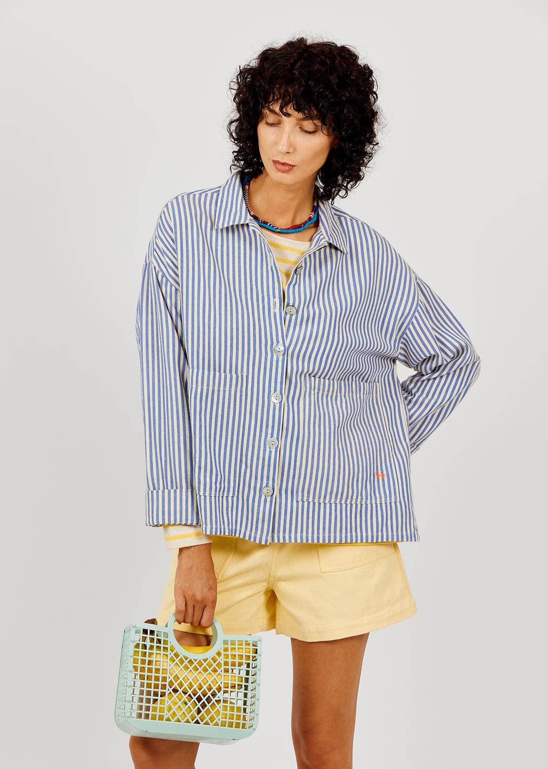 A.P Blue Stripe Shirt