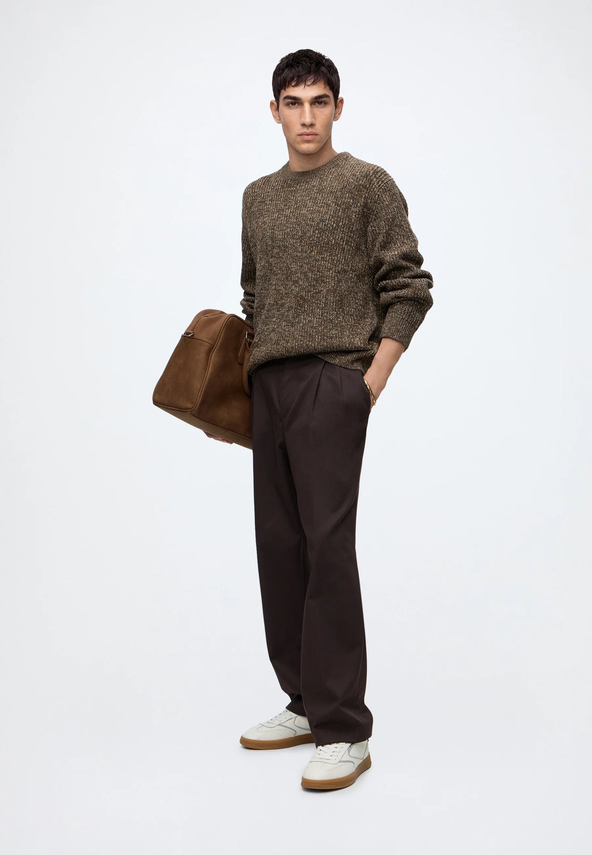 Tilum Coffee LS Crew Knit