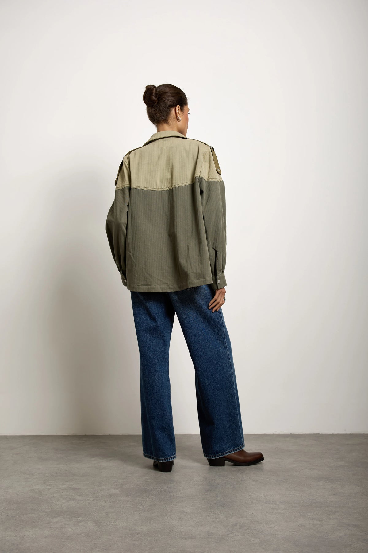 Bowie Jacket In Khaki