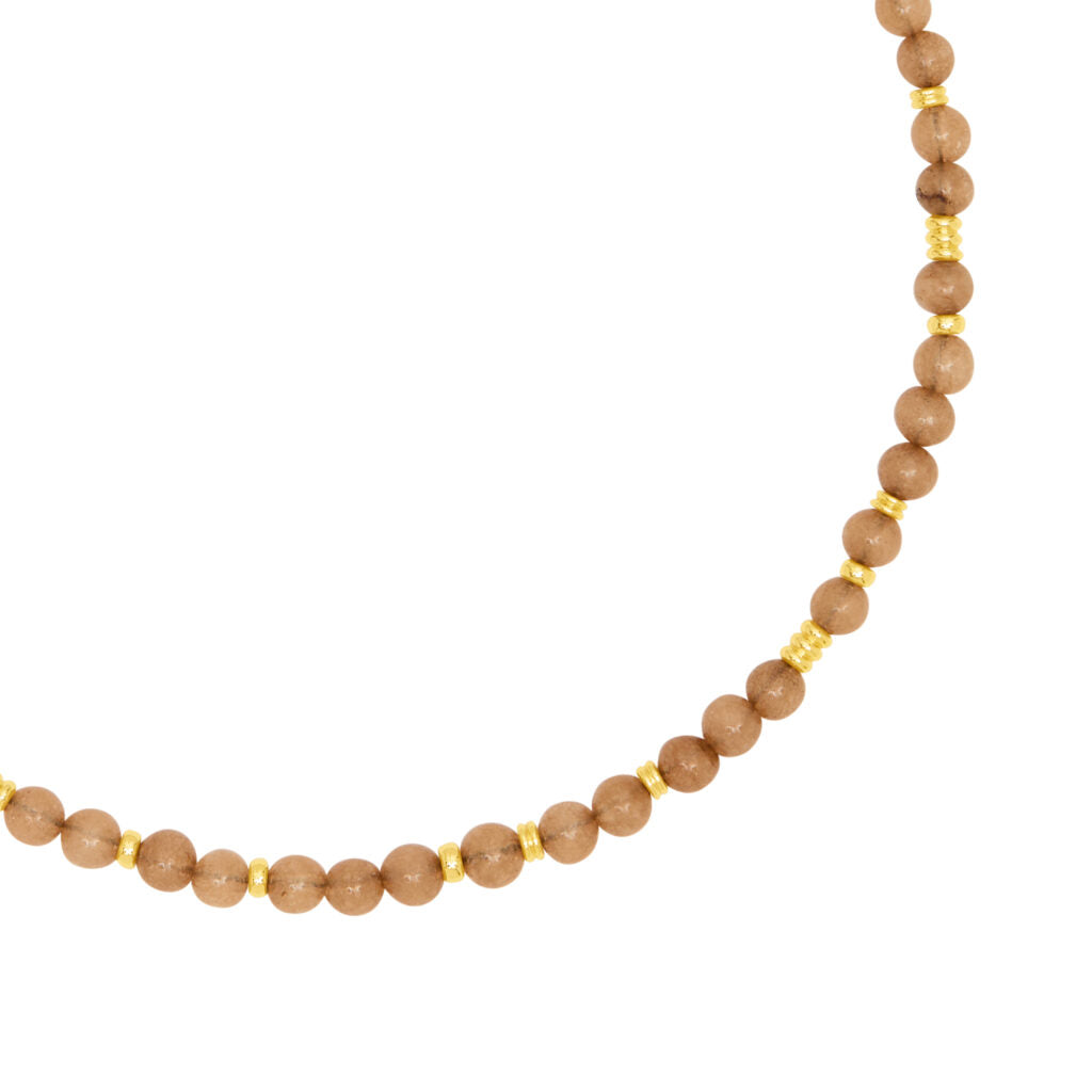 Jaipur Choker - Smokey Quartz