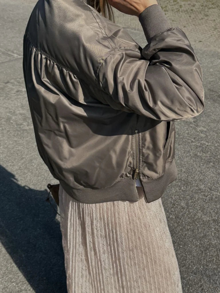Ruby Bomber Jacket