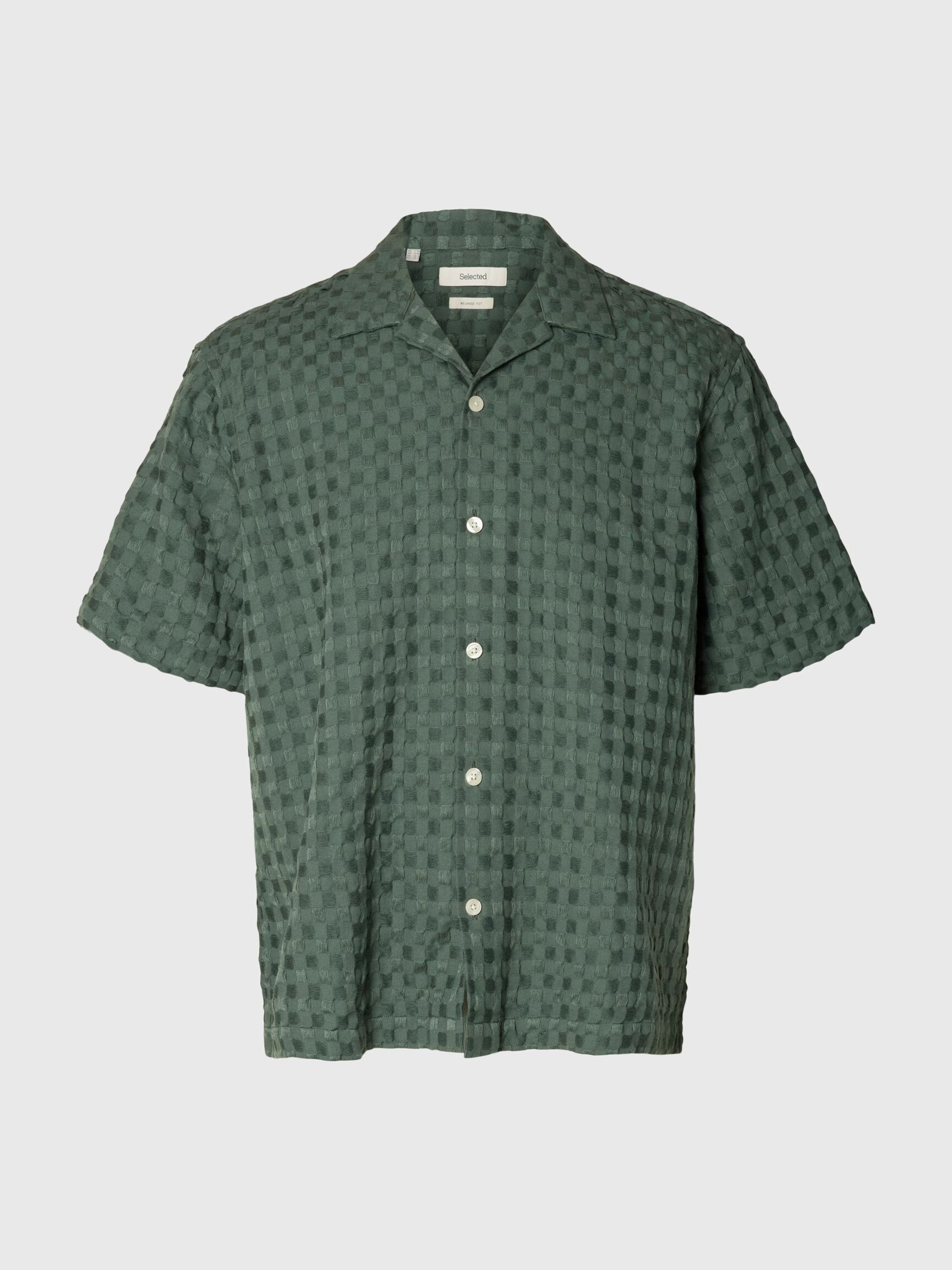 Monty Textured Short Sleeve Shirt