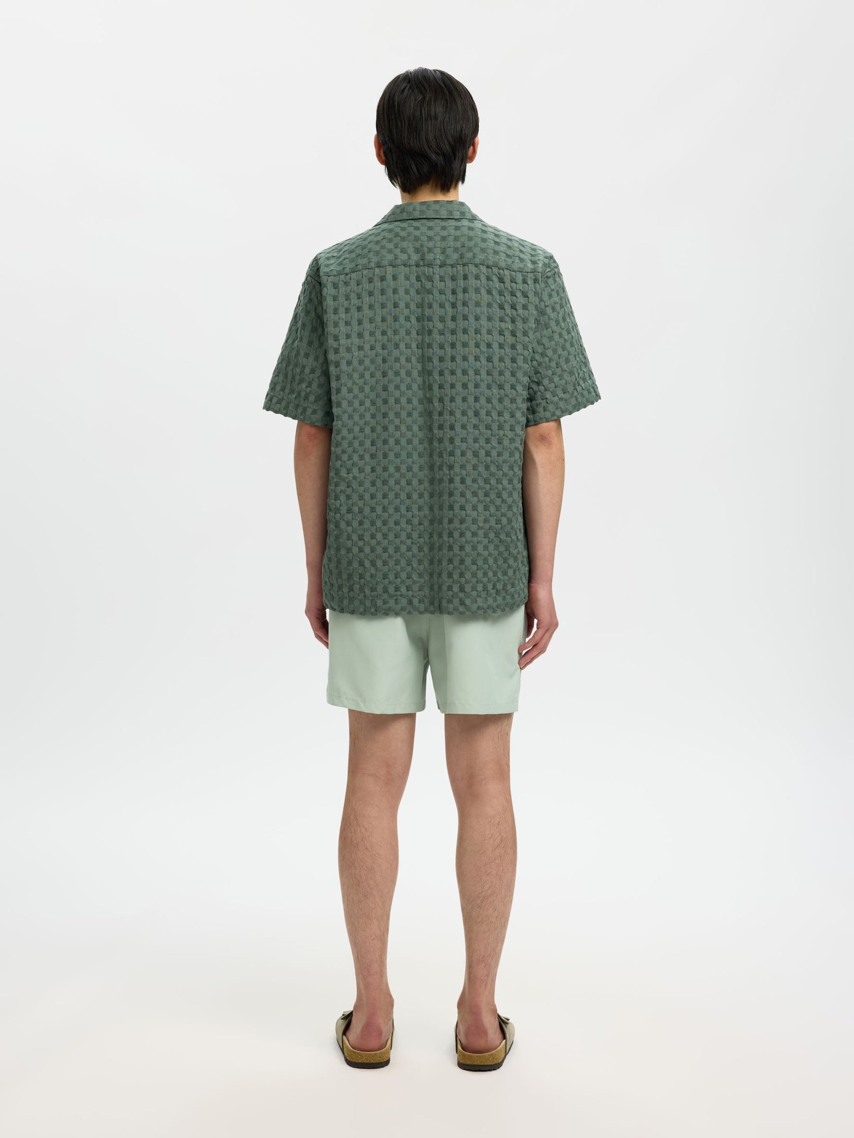 Monty Textured Short Sleeve Shirt
