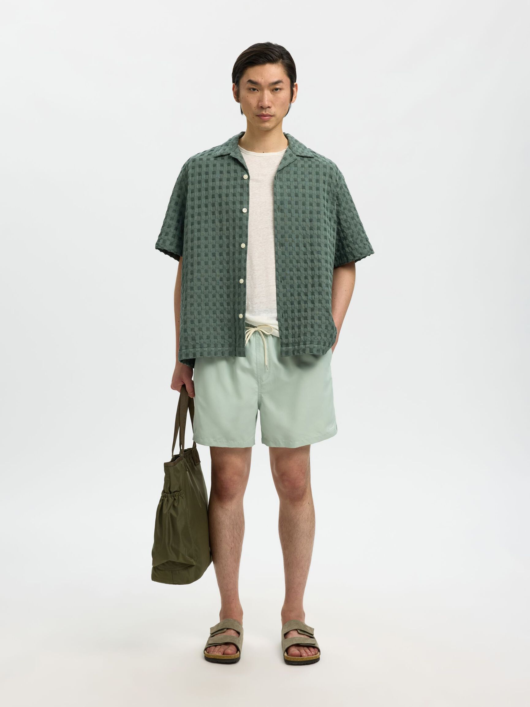 Monty Textured Short Sleeve Shirt