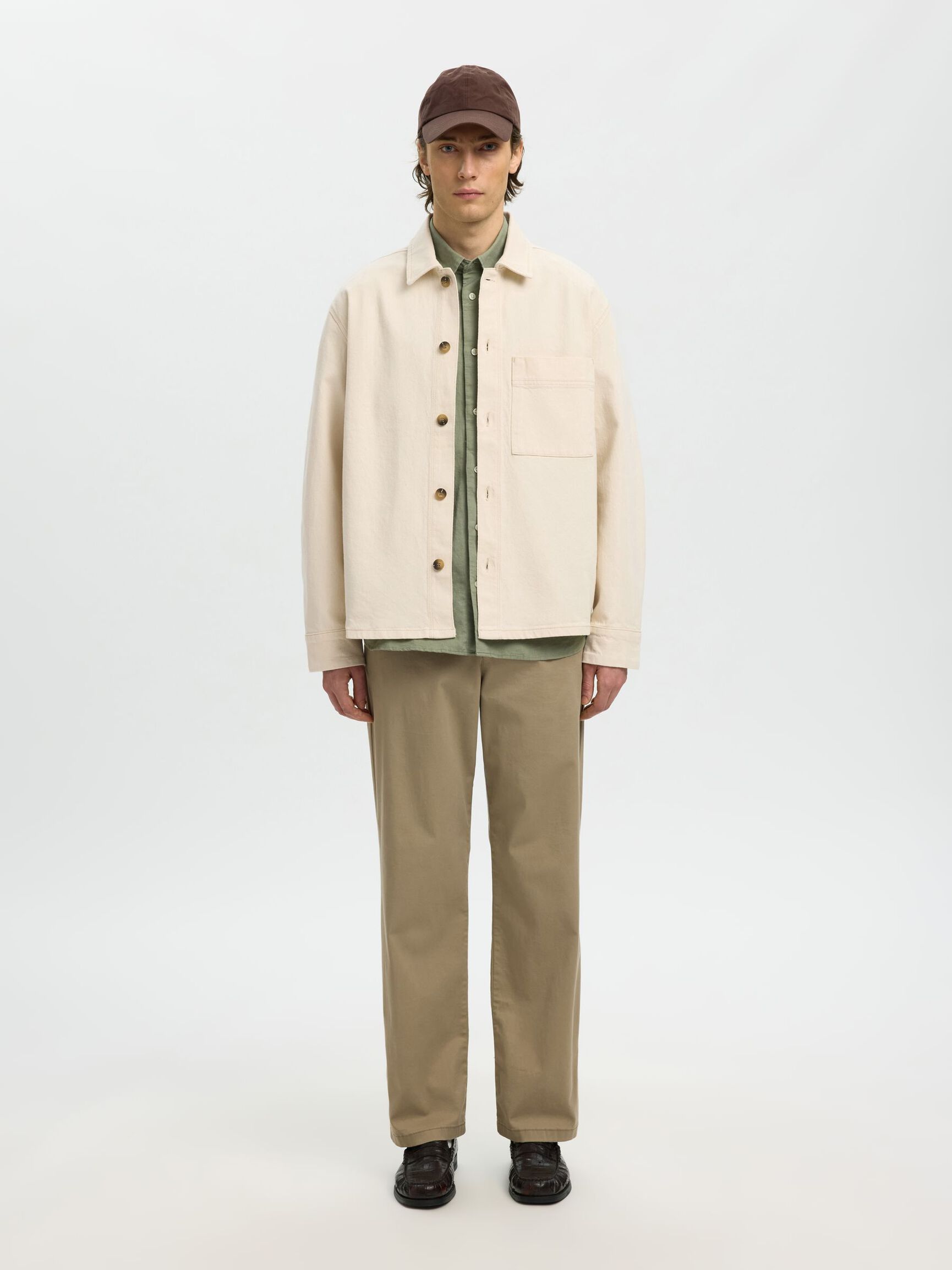 Selected Man Jake Ecru Jacket
