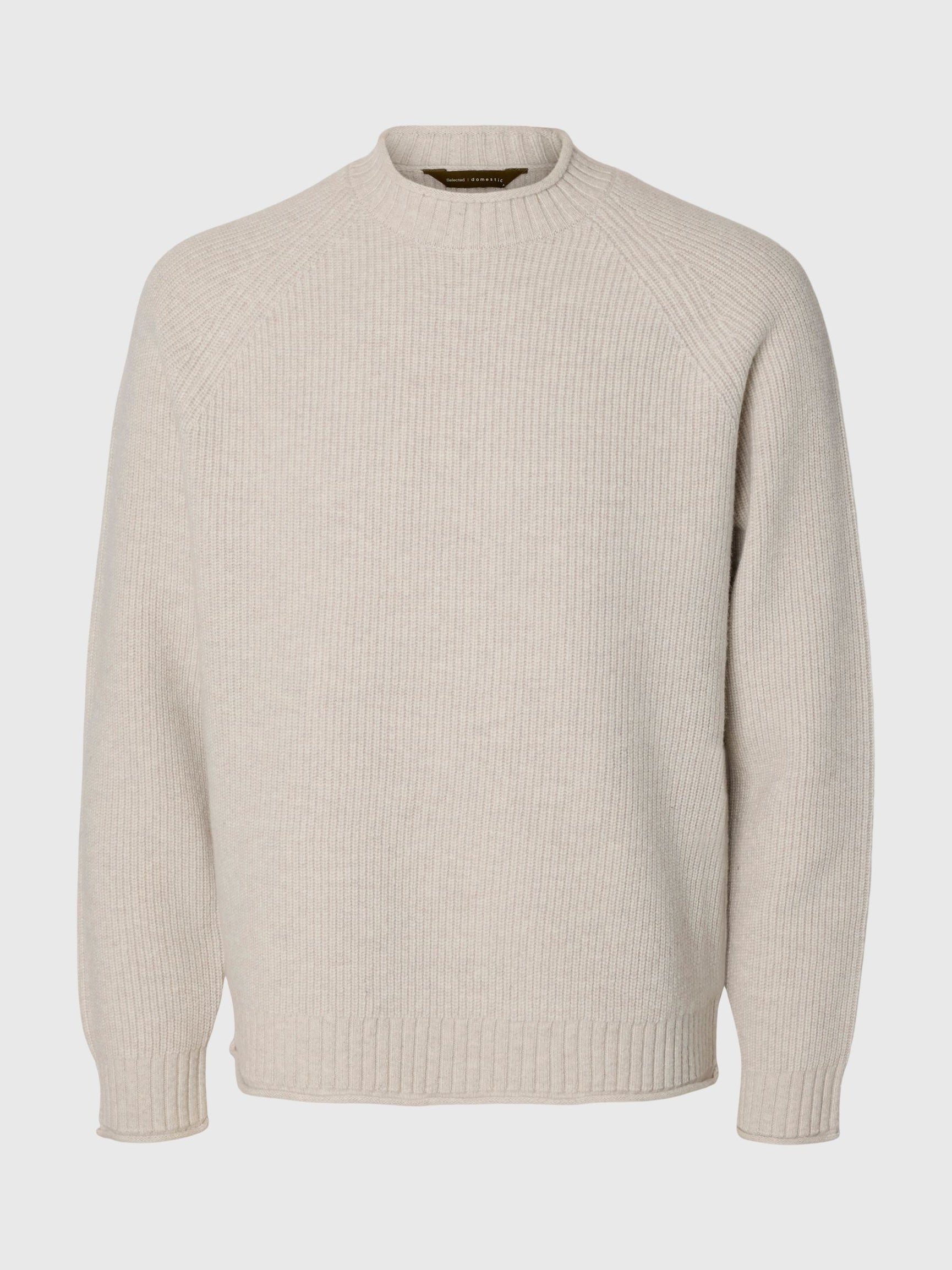 Wool Jumper - Silver Birch