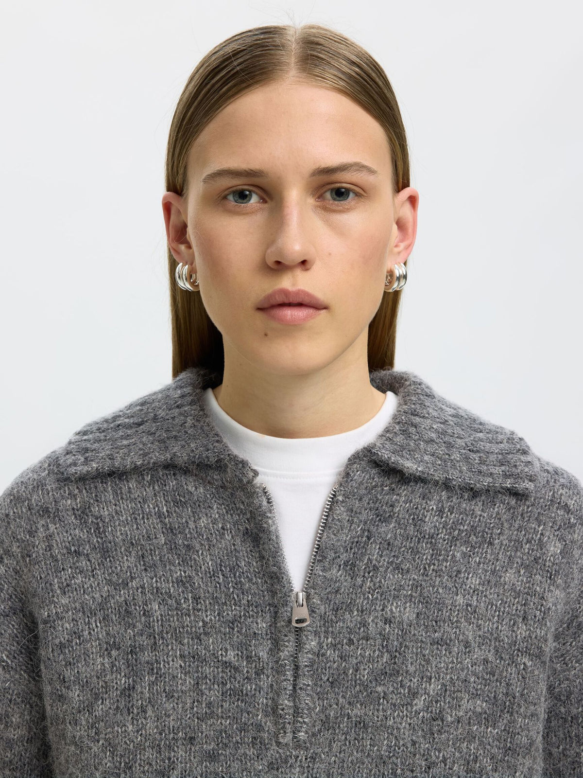 Anjuli Half Zip Knit