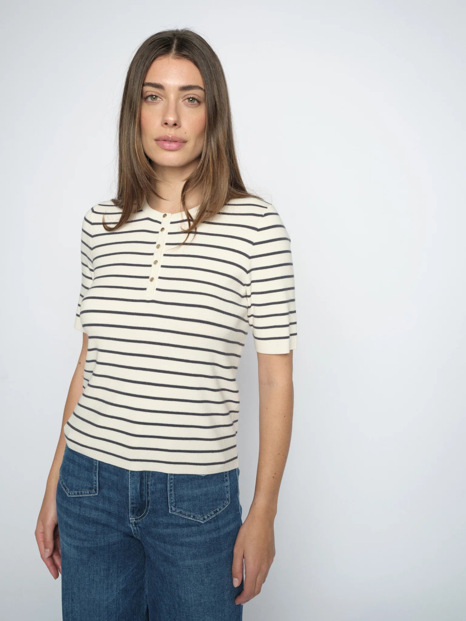 Aliz Caliz Stripe Knit