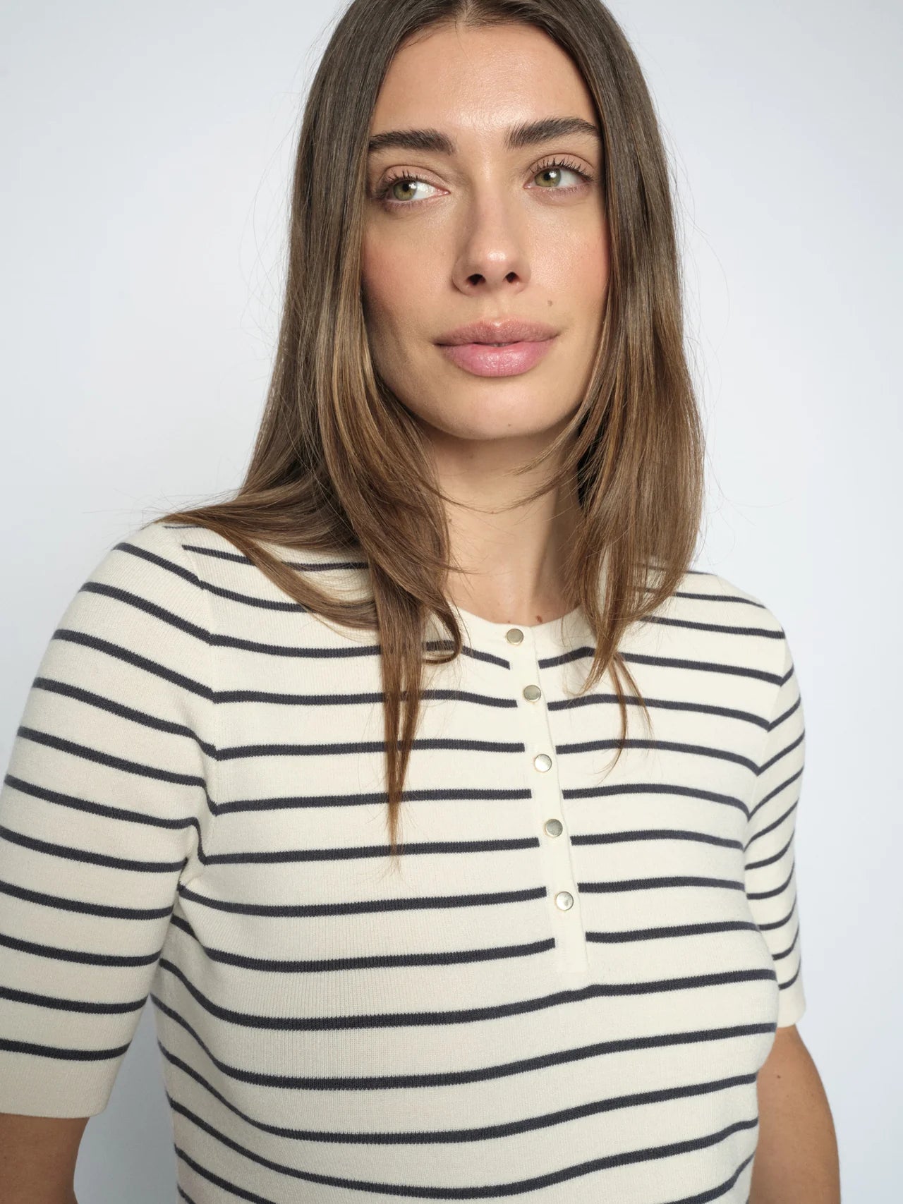 Aliz Caliz Stripe Knit