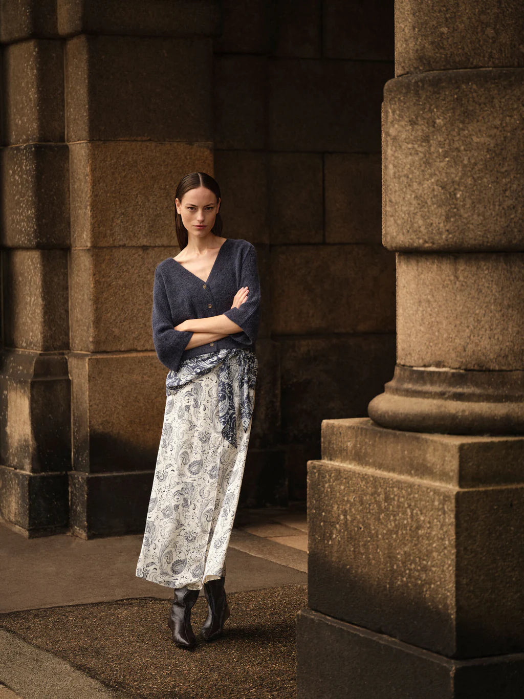 Hilara Winding Skirt