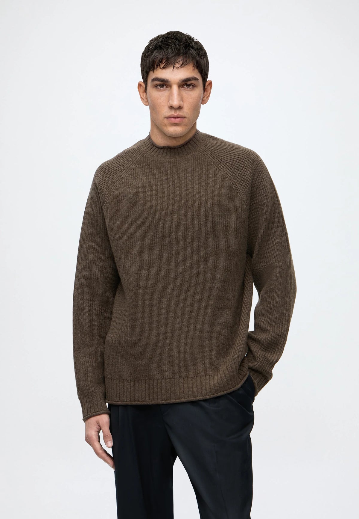 Domestic LS Knit Turkish Coffee