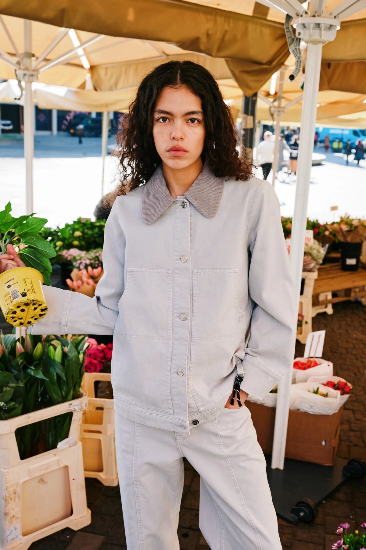 Benilda Jacket Opal Gray
