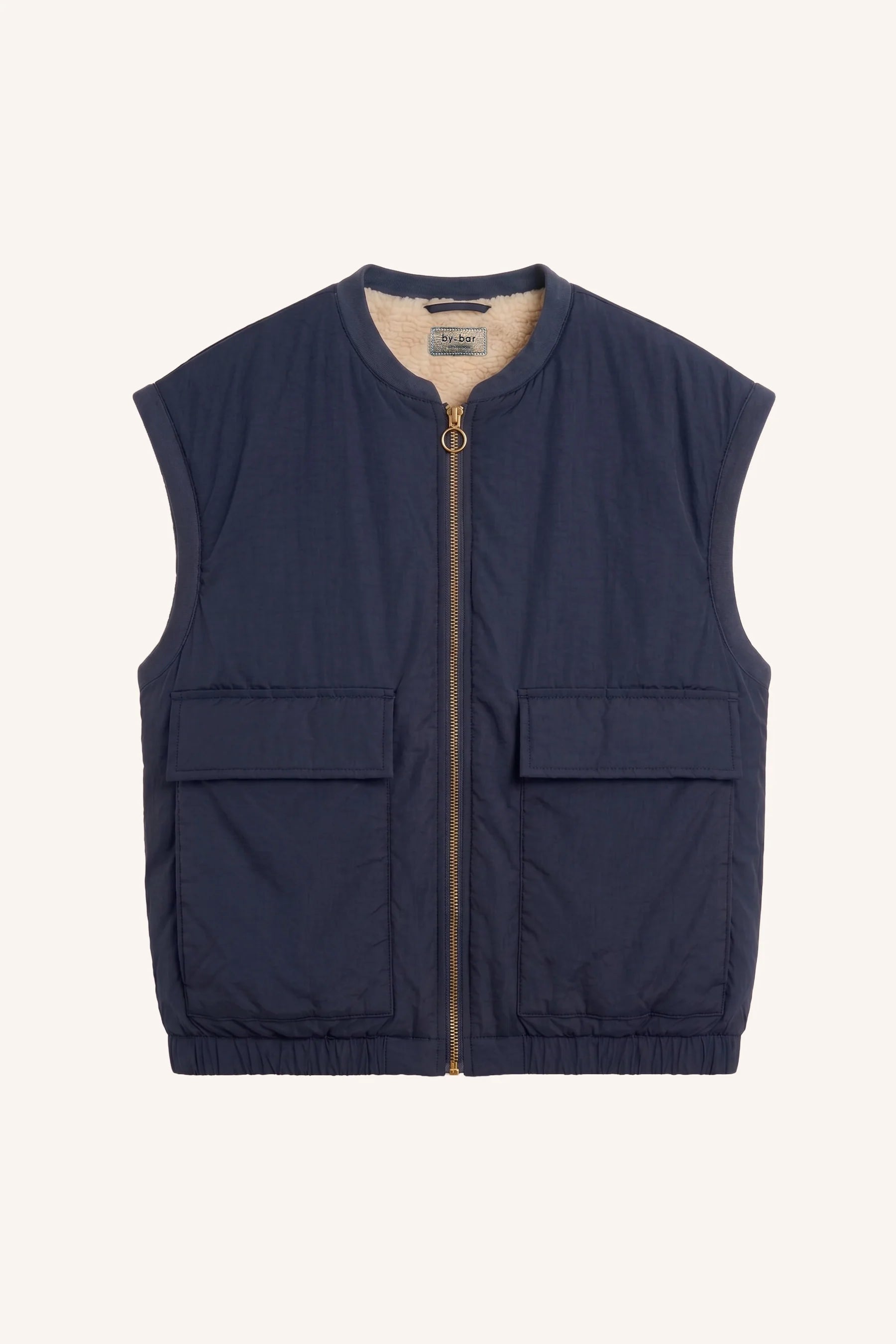 Gio Sleeveless Jacket Midnight