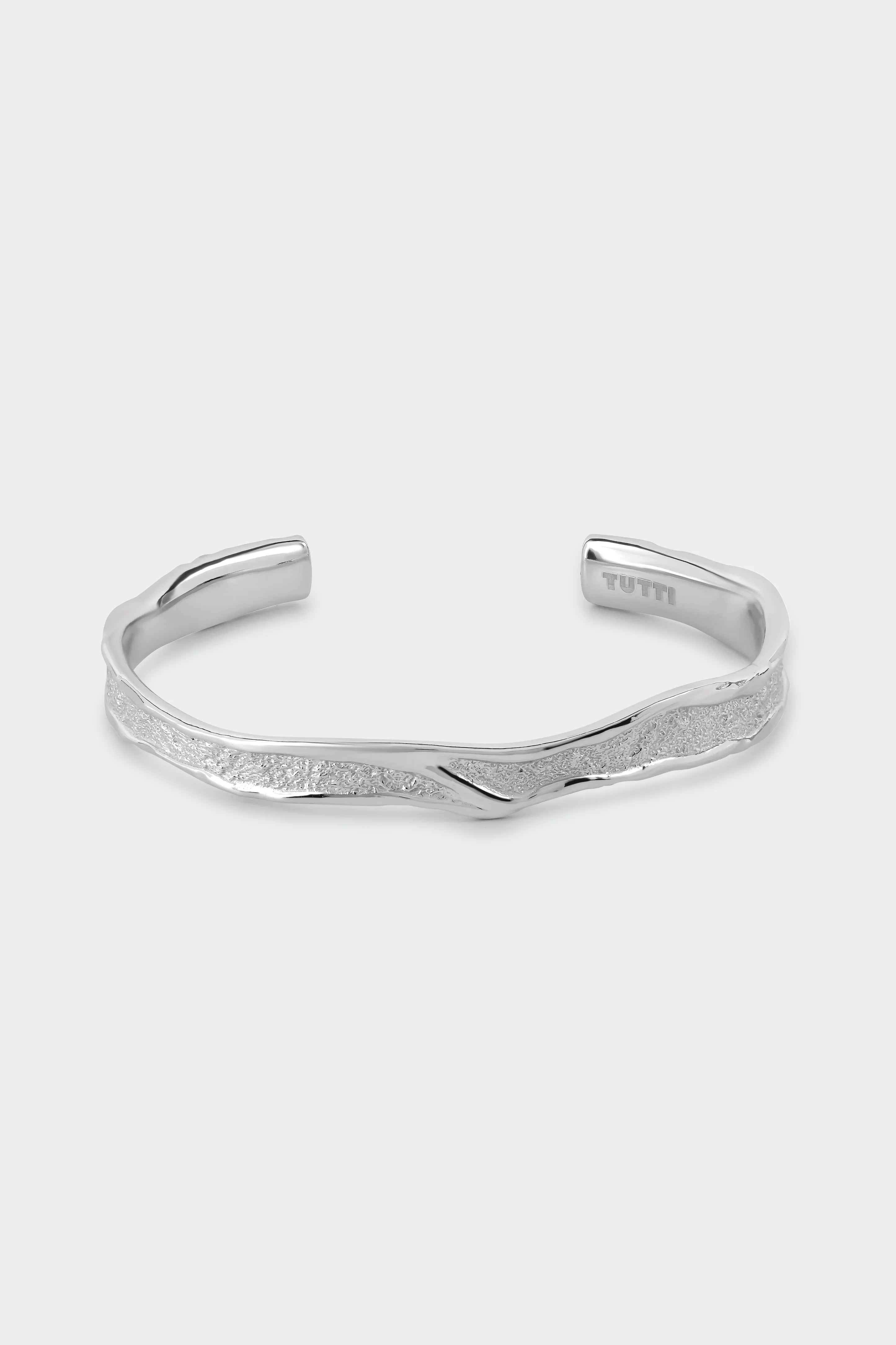 Tutti Silver Branch Bangle