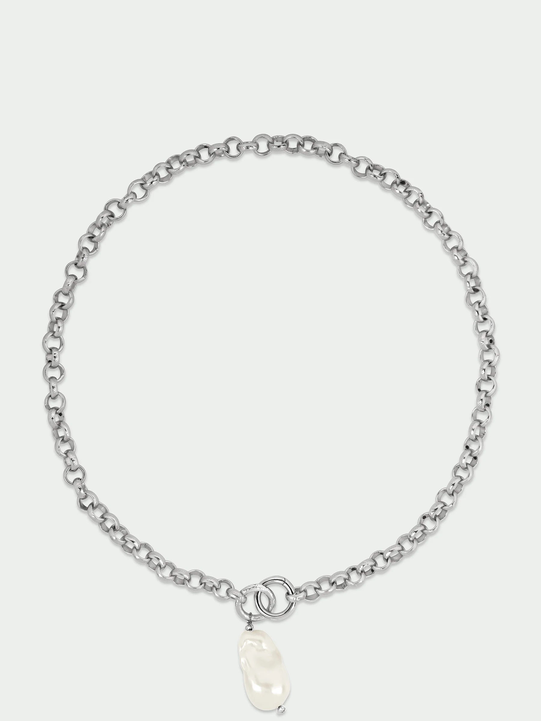 Iris Necklace - Silver