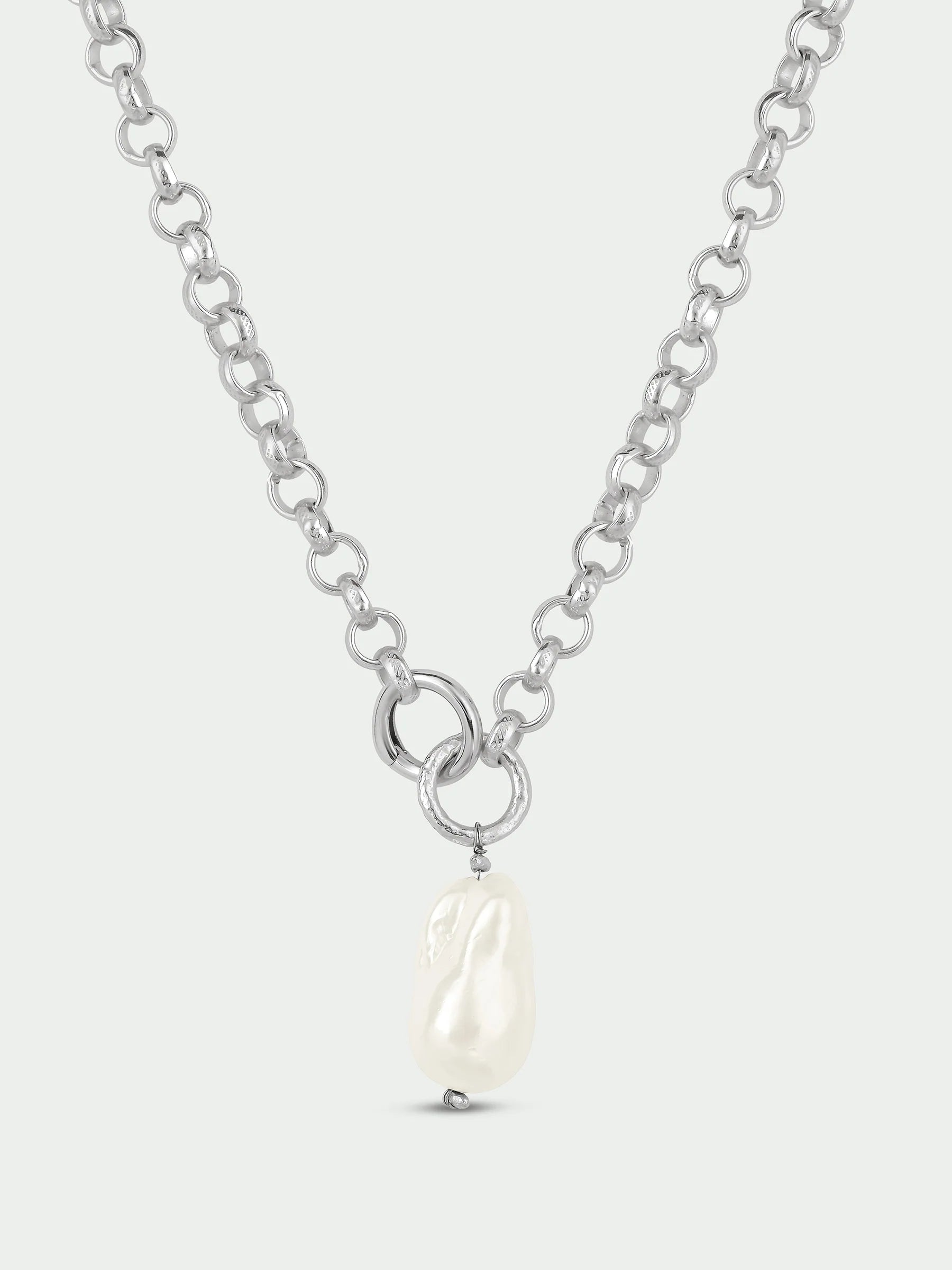 Iris Necklace - Silver