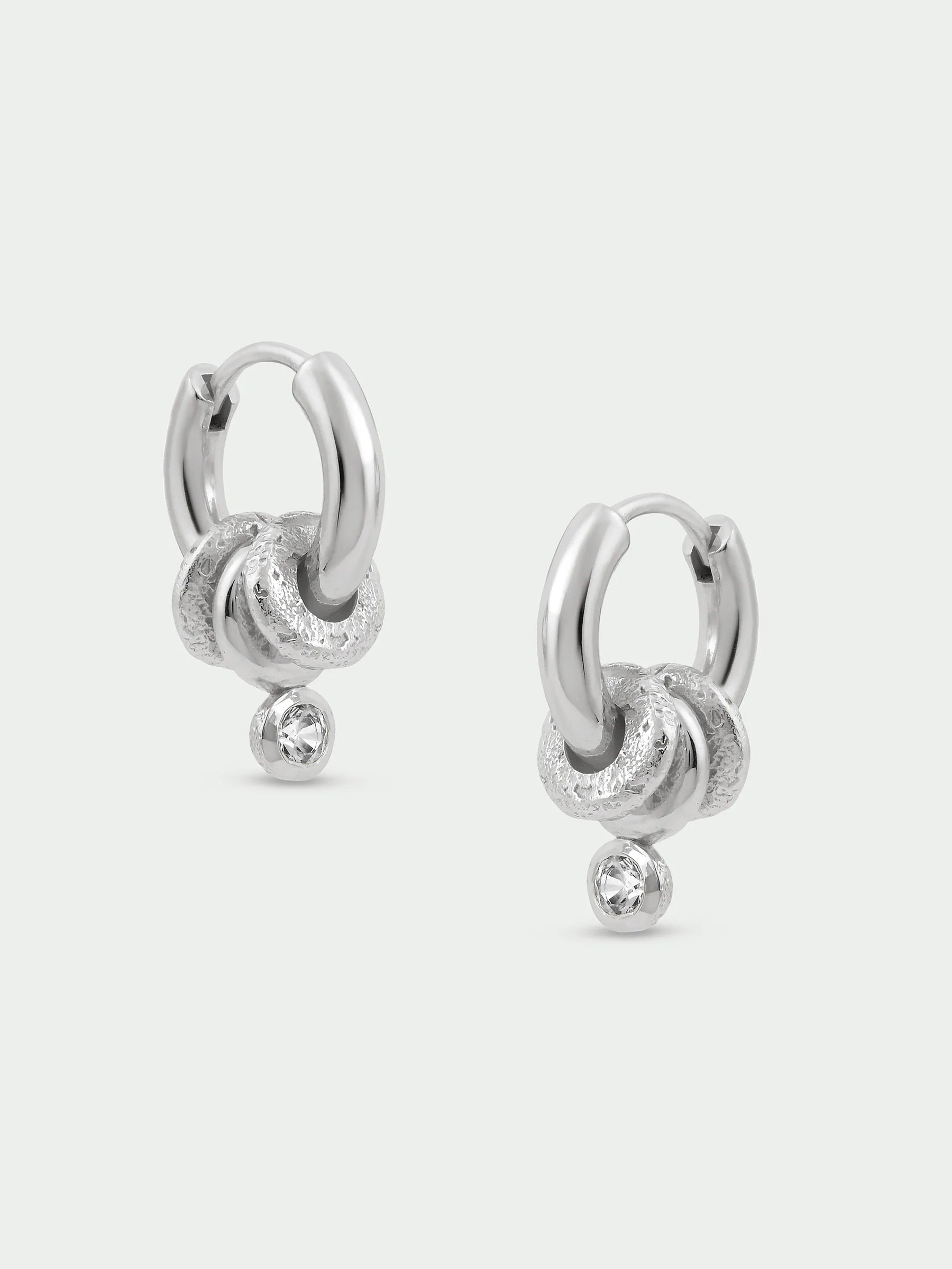 Aria Earrings - Silver