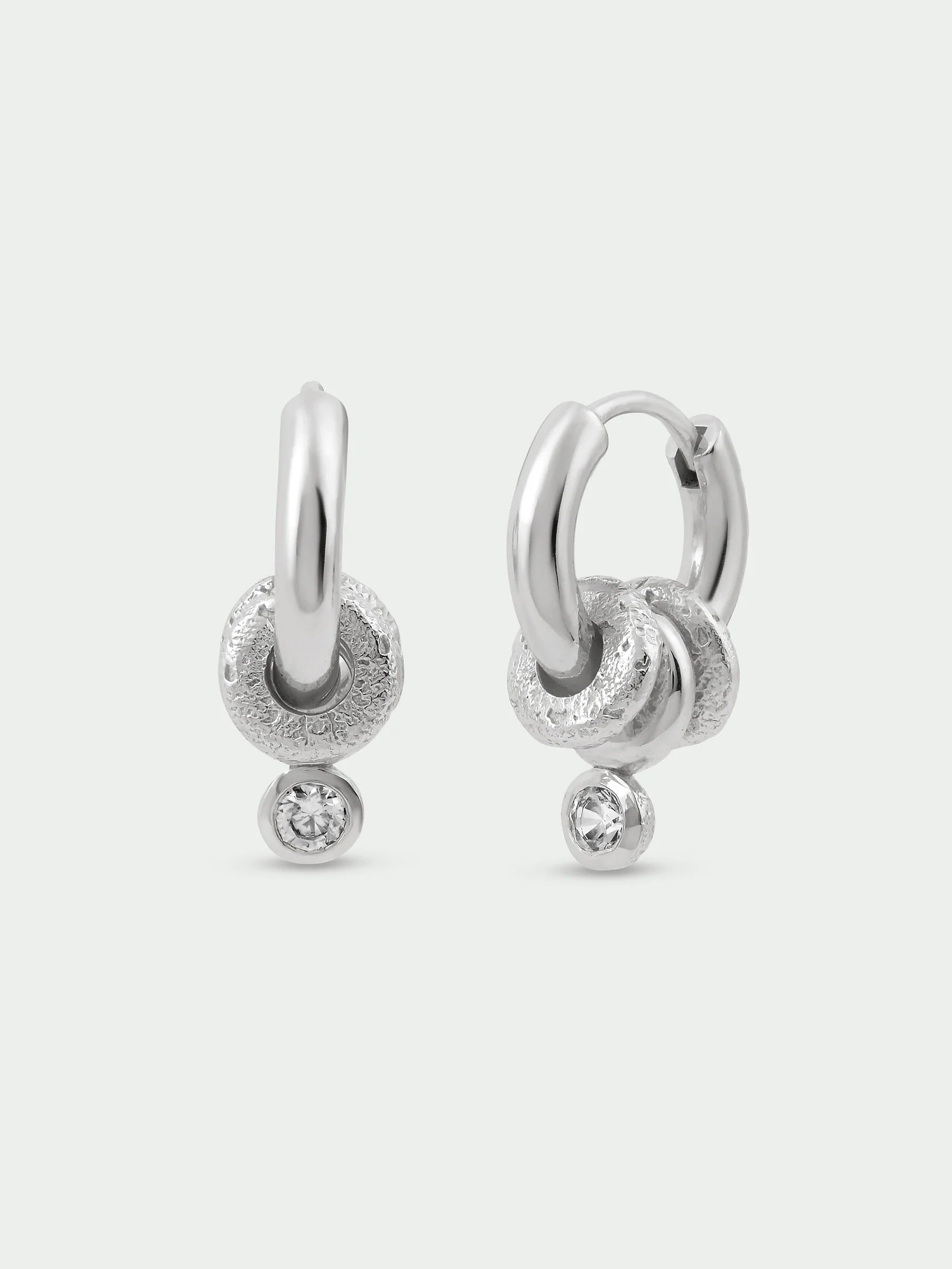 Aria Earrings - Silver