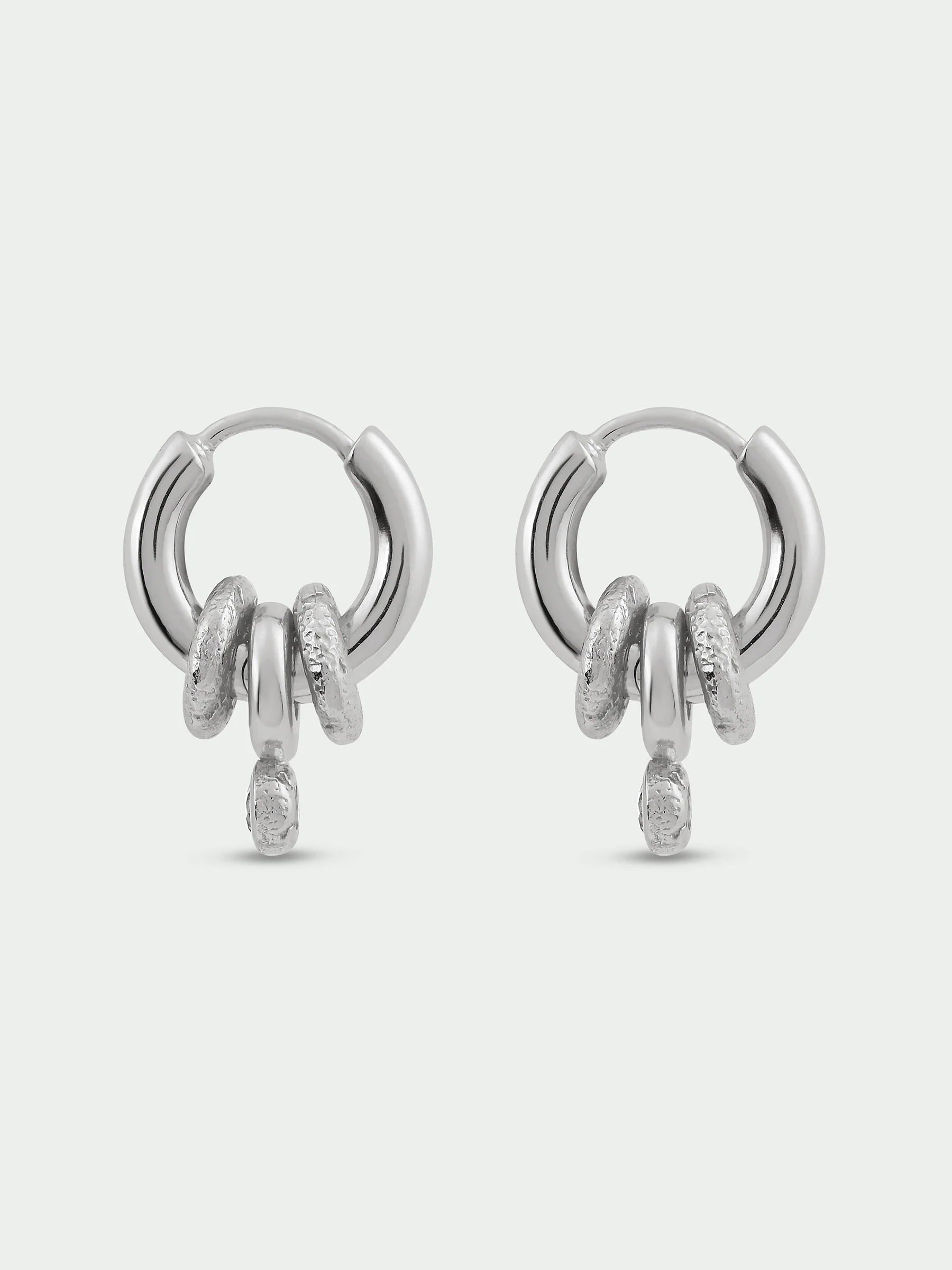 Aria Earrings - Silver