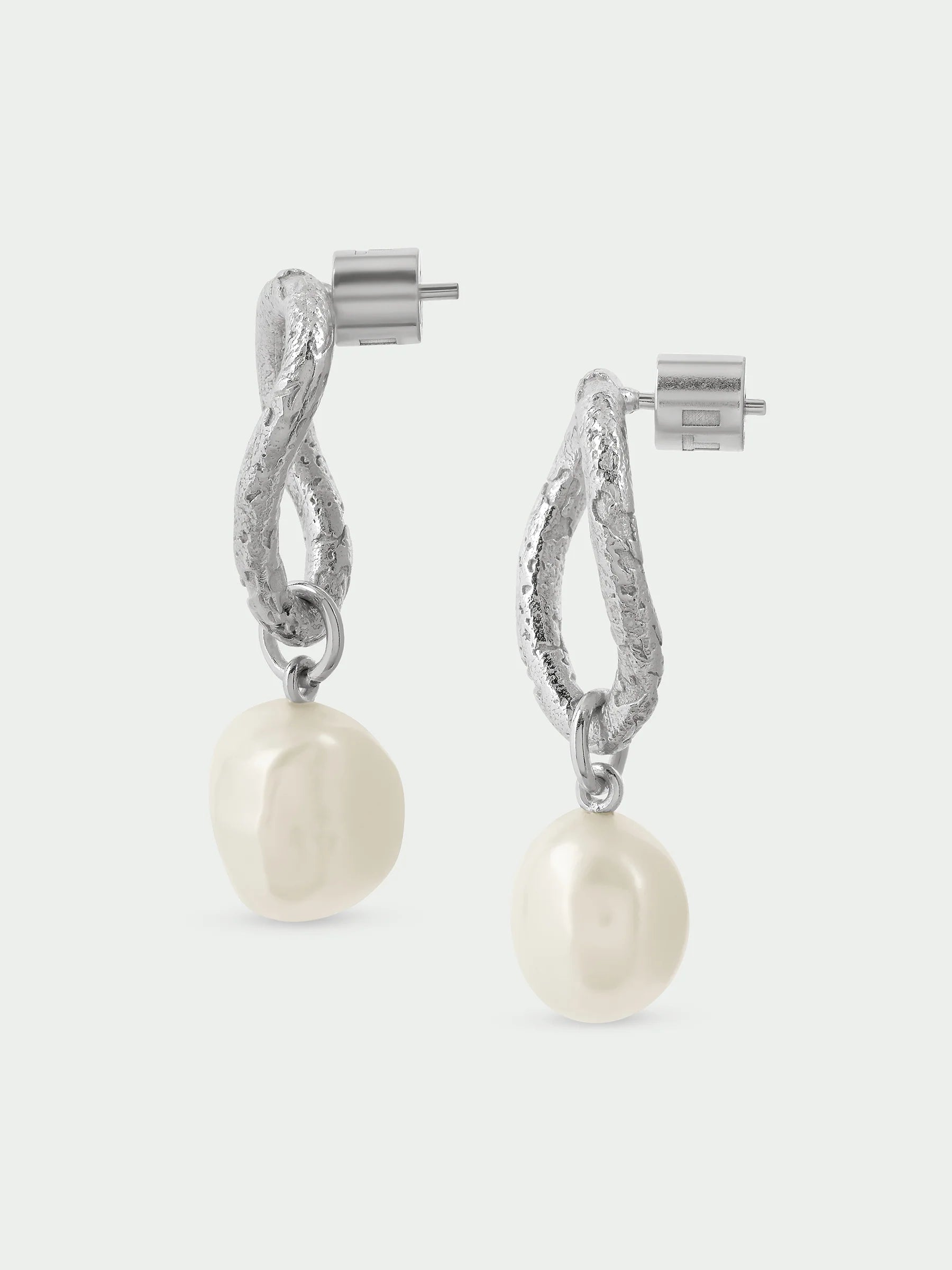 Iris Earrings - Silver