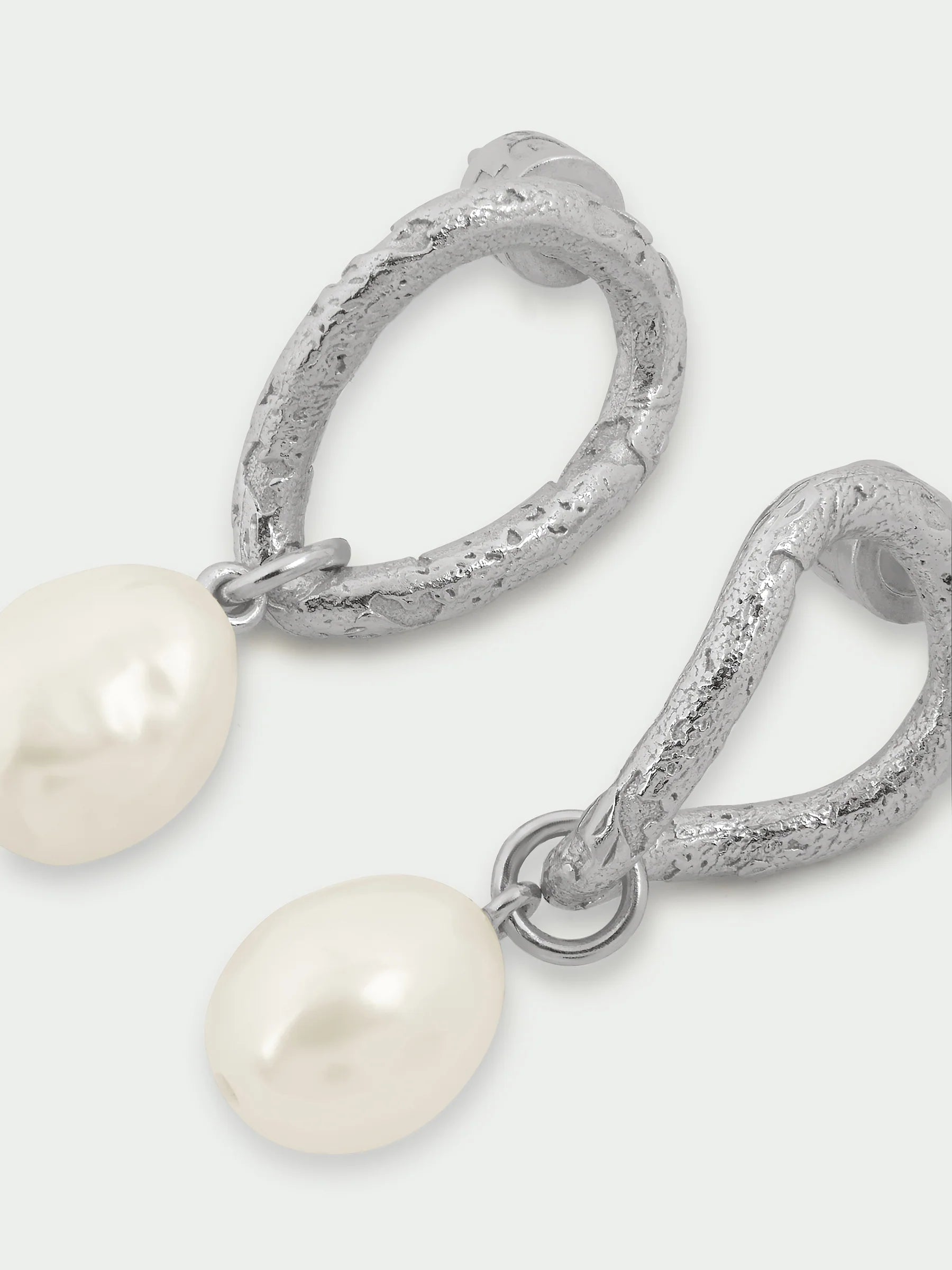 Iris Earrings - Silver