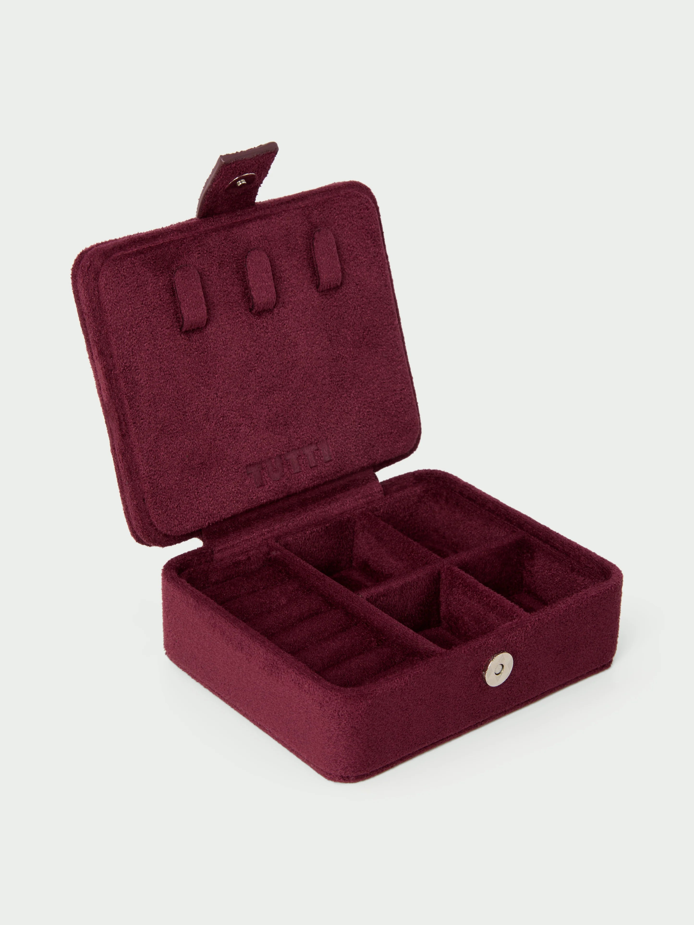Refine Mini Suede Jewellery Box