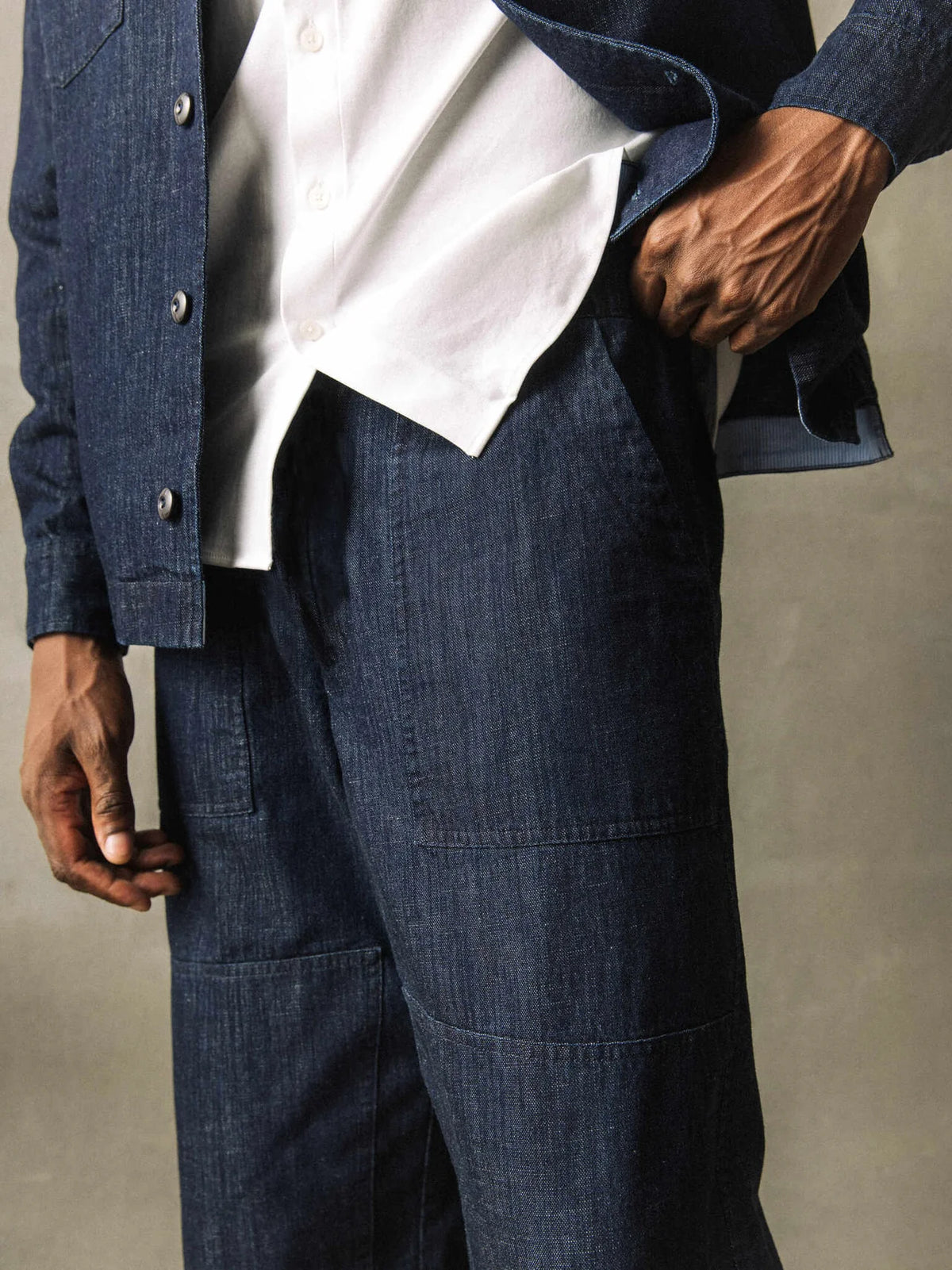 Luca Chambray Trousers