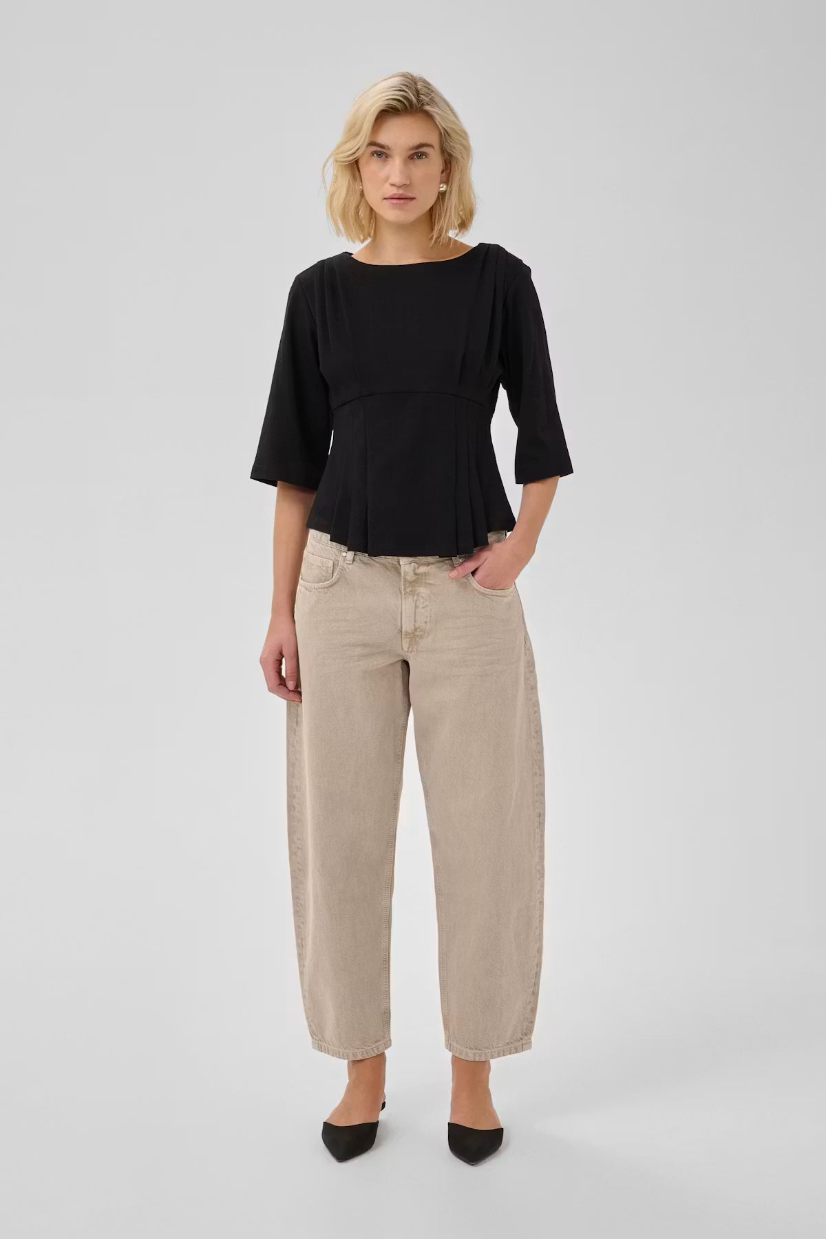 Baloo Barrel Jeans Silver Sage