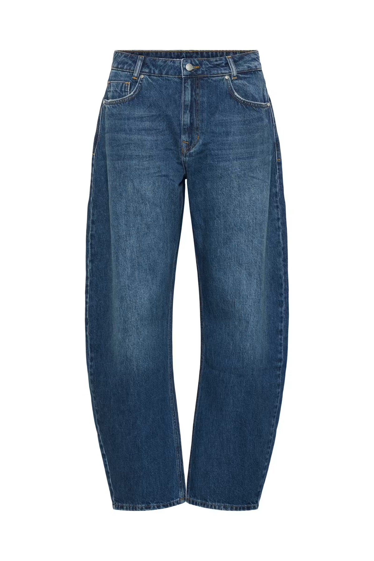 Remmie Barrel Jeans Dark Blue