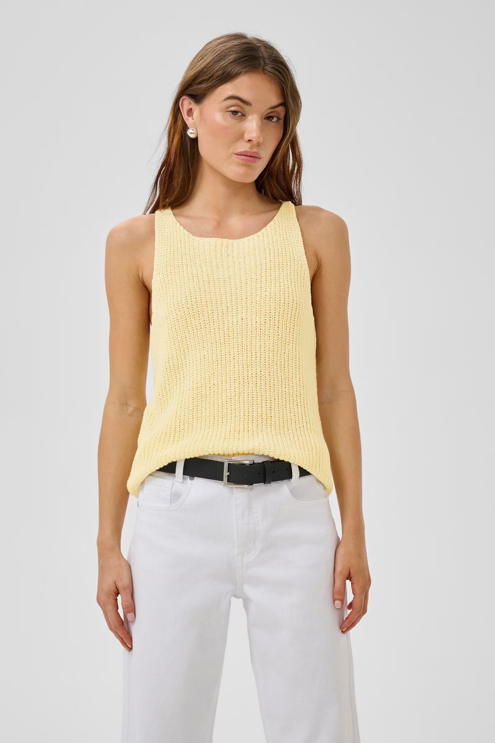 My Essential Wardrobe Lemon Diva Knit Vest