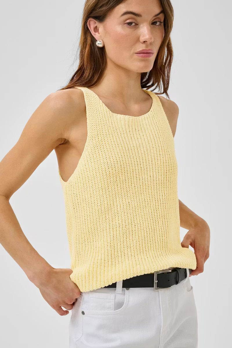 My Essential Wardrobe Lemon Diva Knit Vest