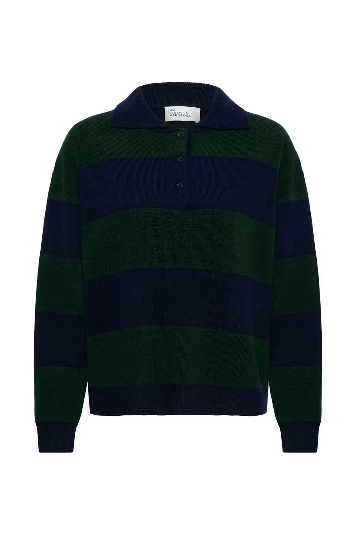 Jola 100% Wool Polo Pullover