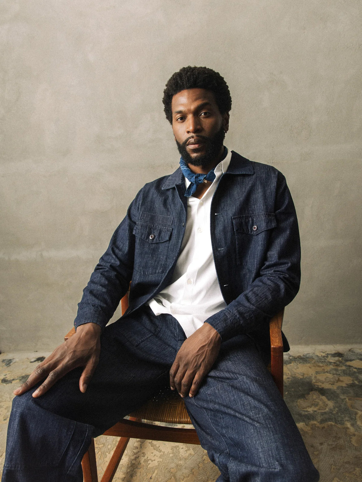 Marcello Chambray Overshirt