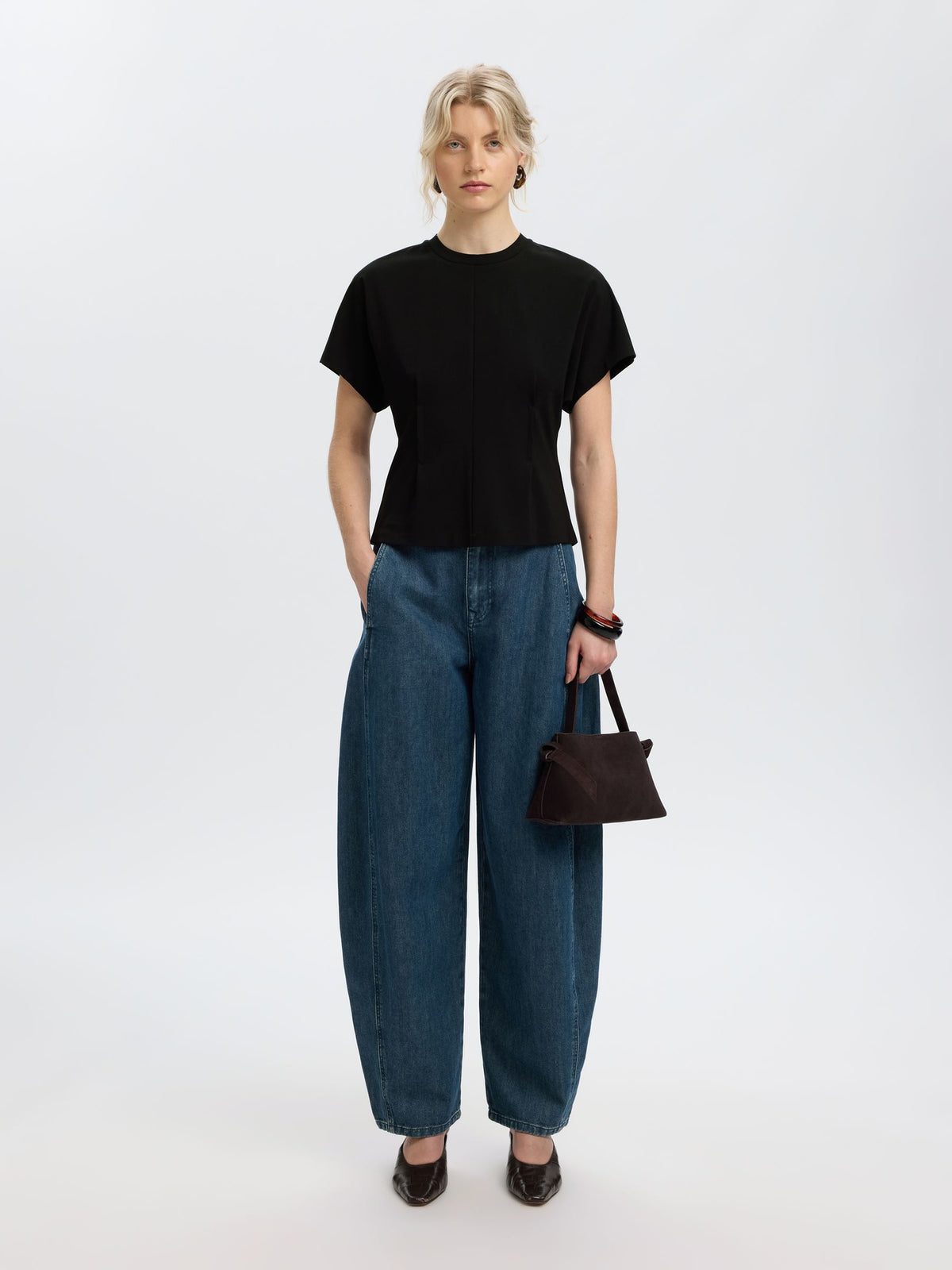 Fitted Black T-Shirt