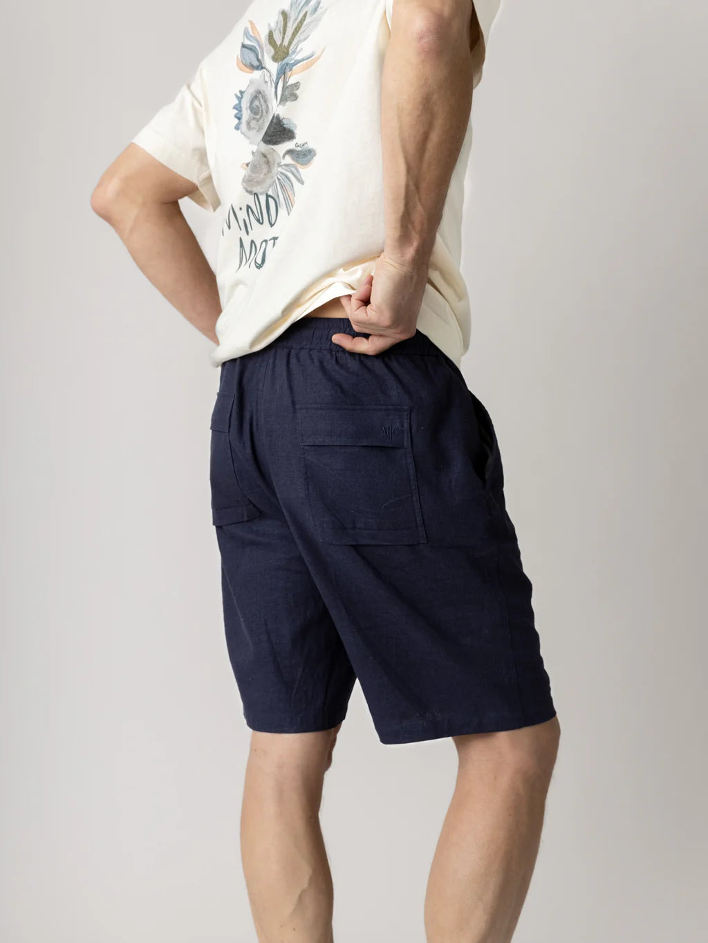 Mavi Linen Shorts
