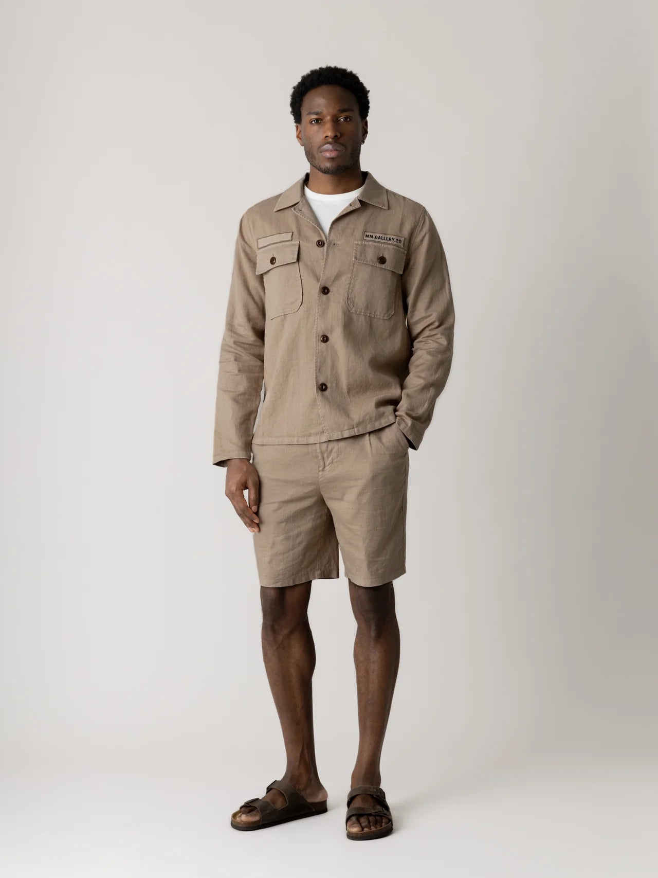 Baldo Porro Shorts - Beige