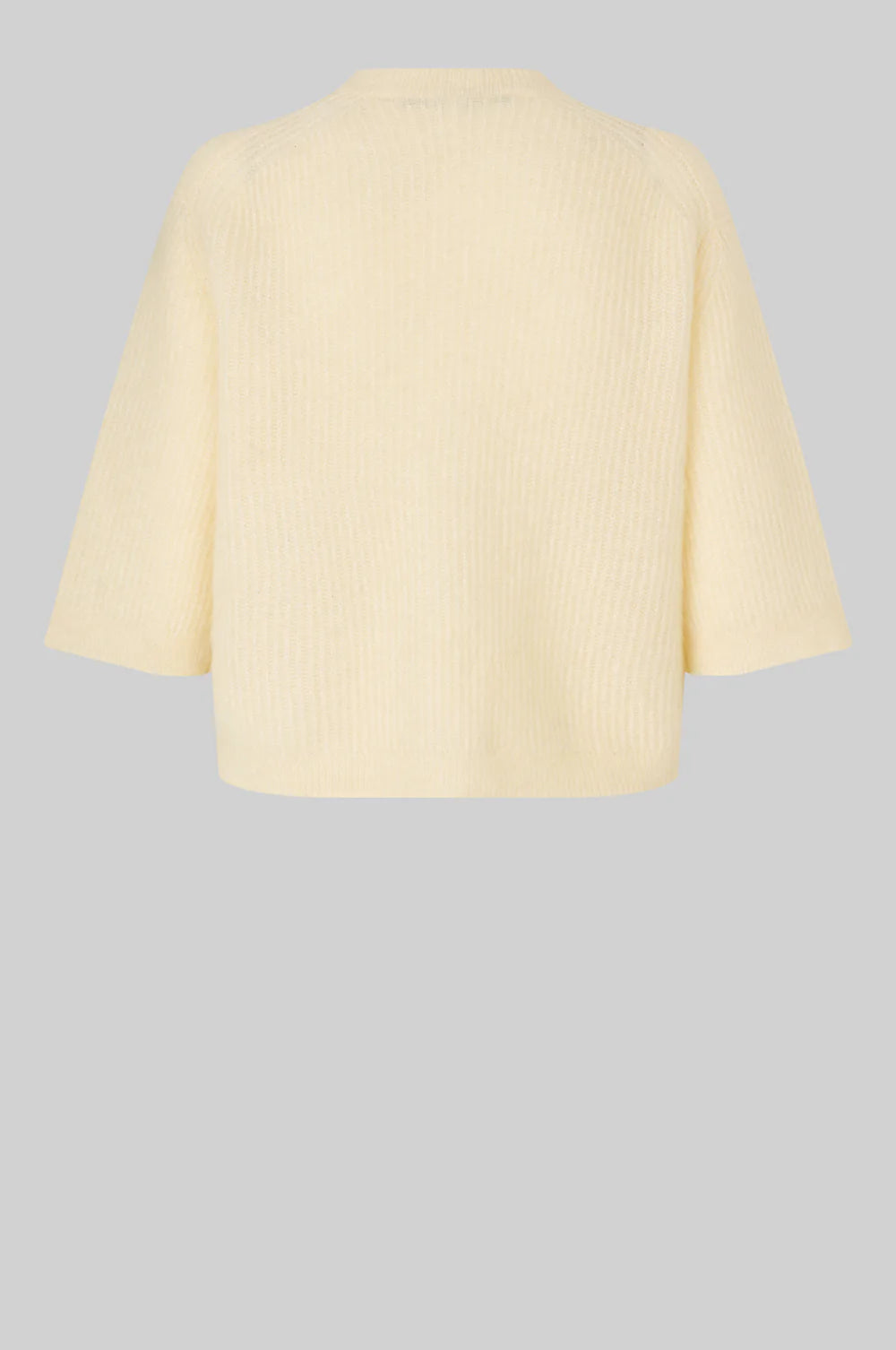 Second Female Yellow Andrea Rib Knit Cardigan
