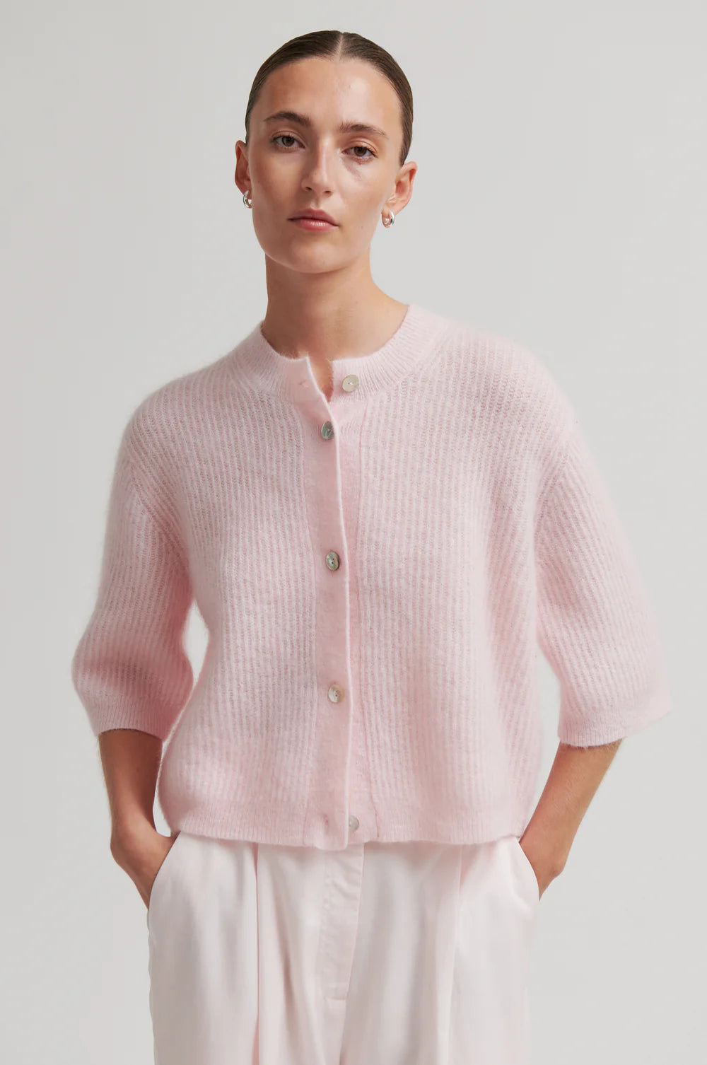 Second Female Andrea SL Pink Cardigan
