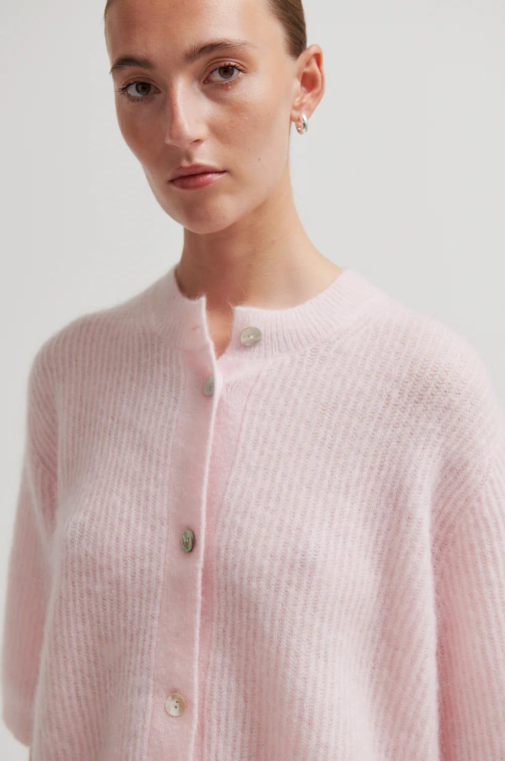 Second Female Andrea SL Pink Cardigan
