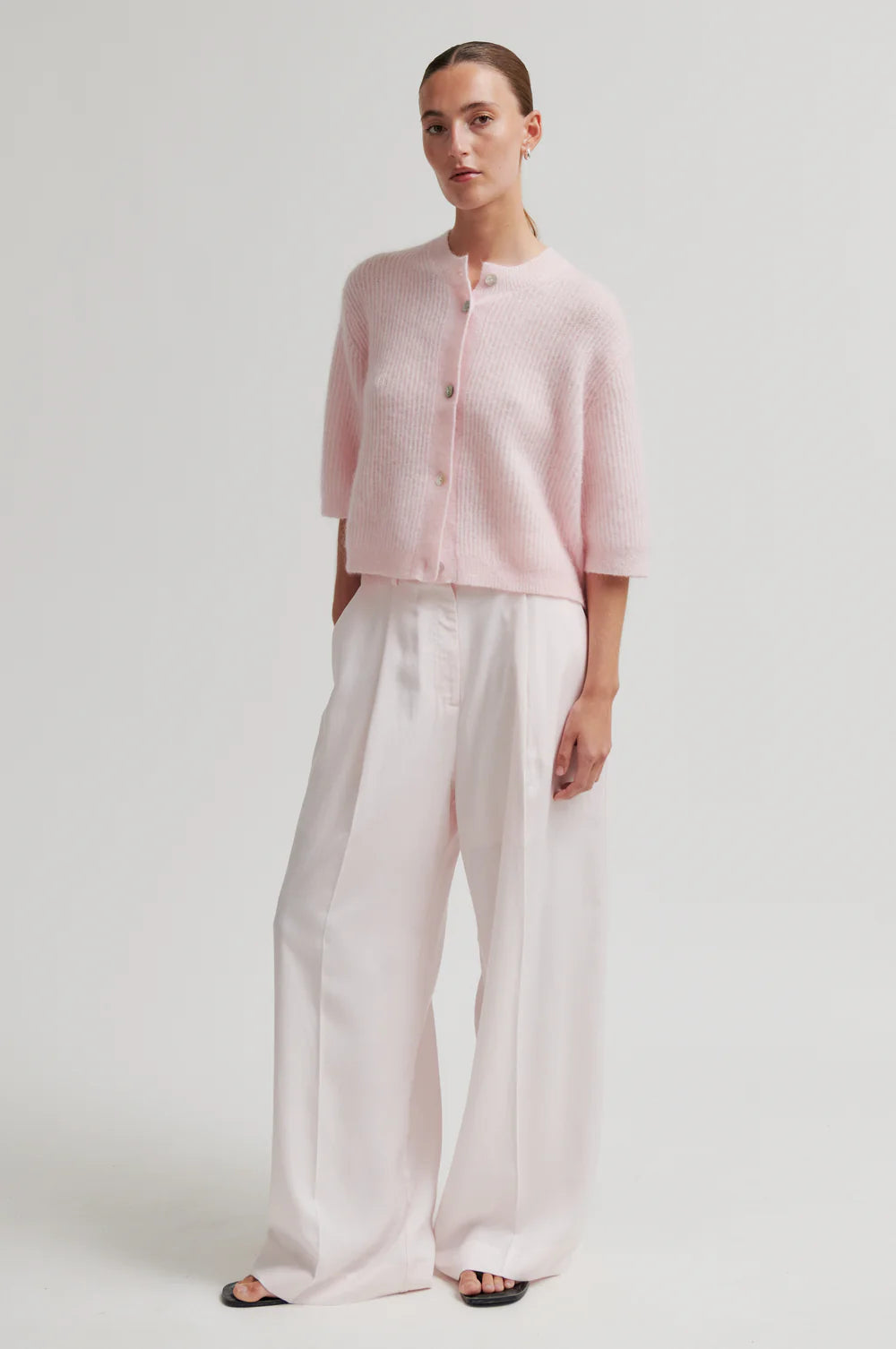 Second Female Andrea SL Pink Cardigan