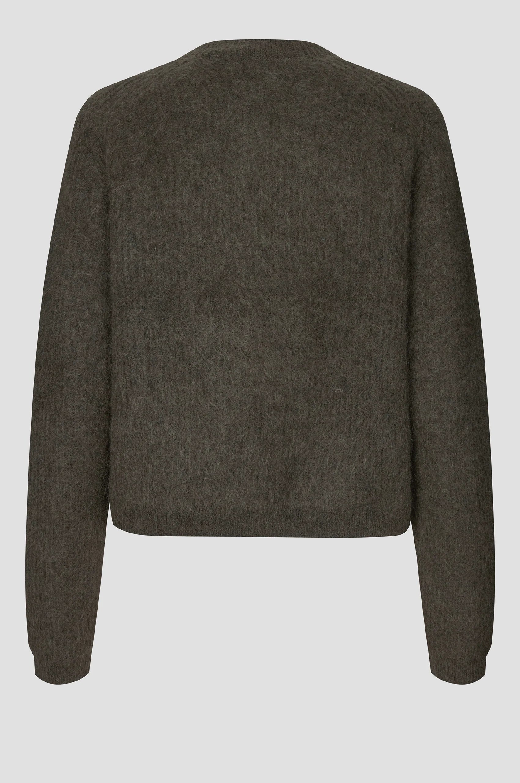 Andrea Black Olive Cardigan