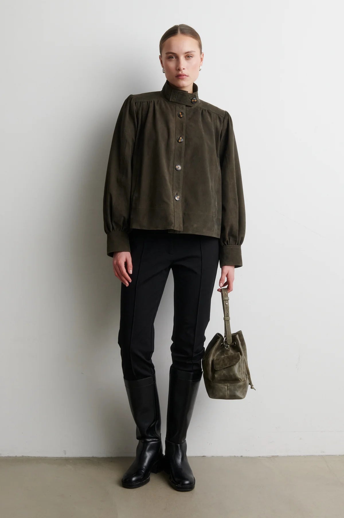 Zonie Suede Jacket