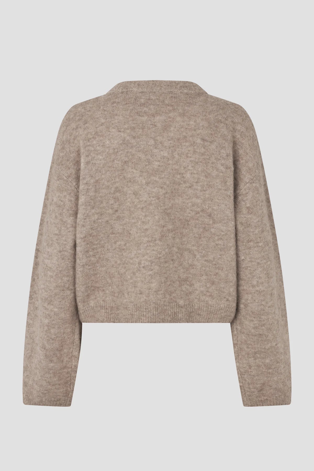 Varano Knit Pullover Beige Melange