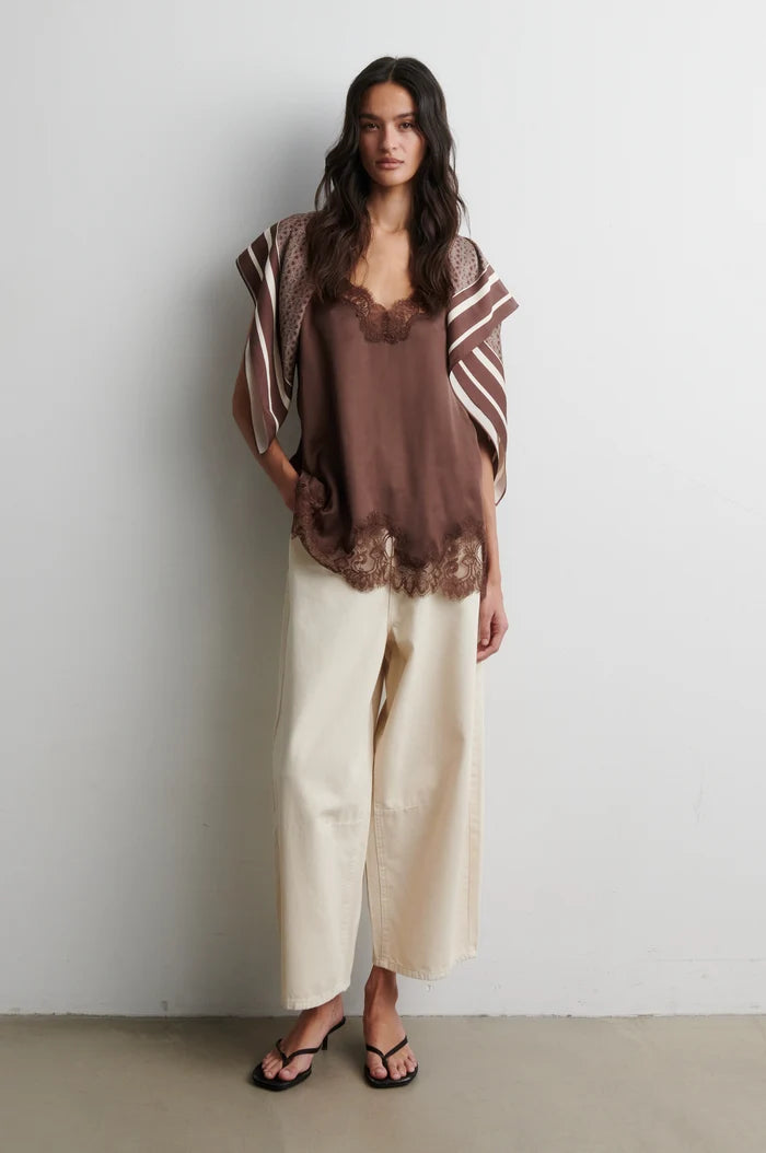 Laceria Lace Strap Top