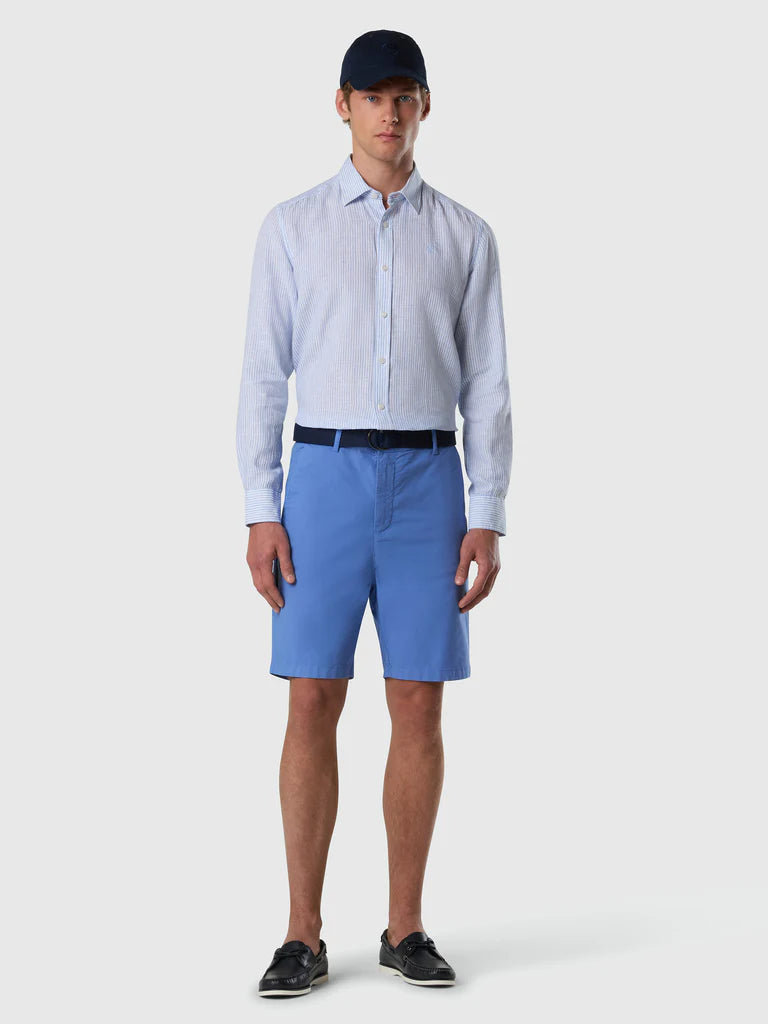 North Sails Bengal striped linen shirt