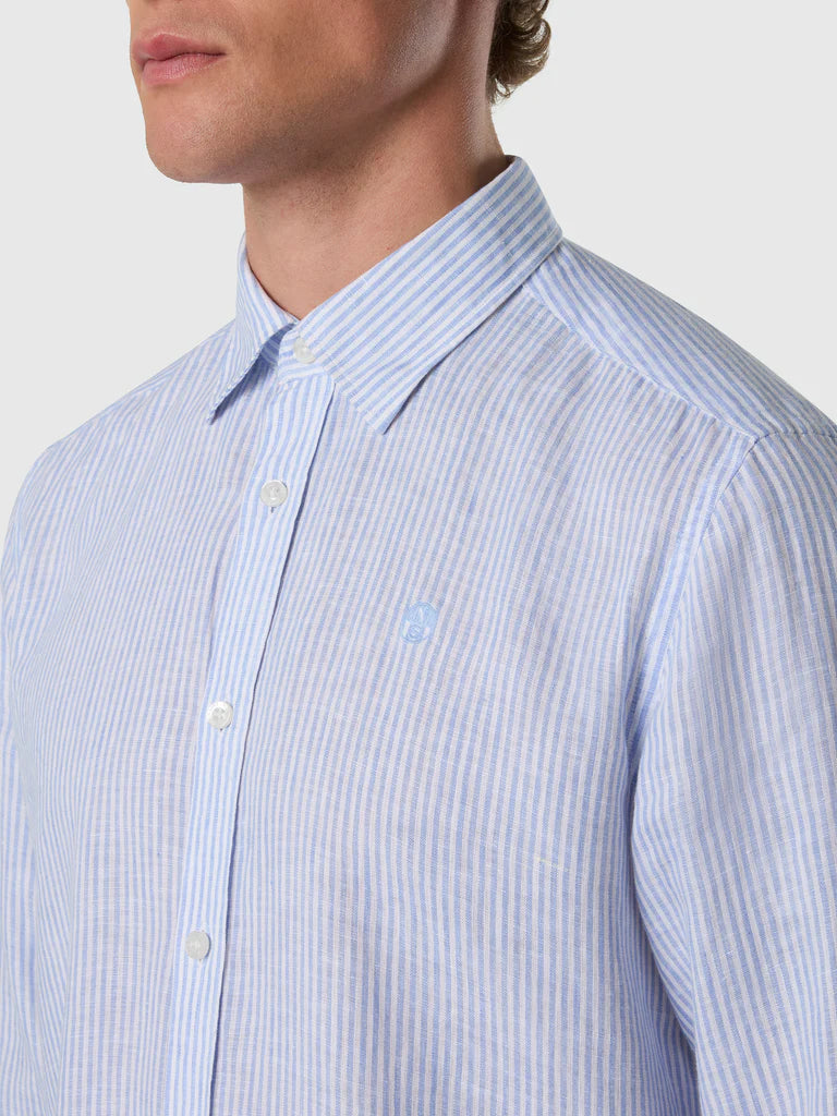 North Sails Bengal striped linen shirt