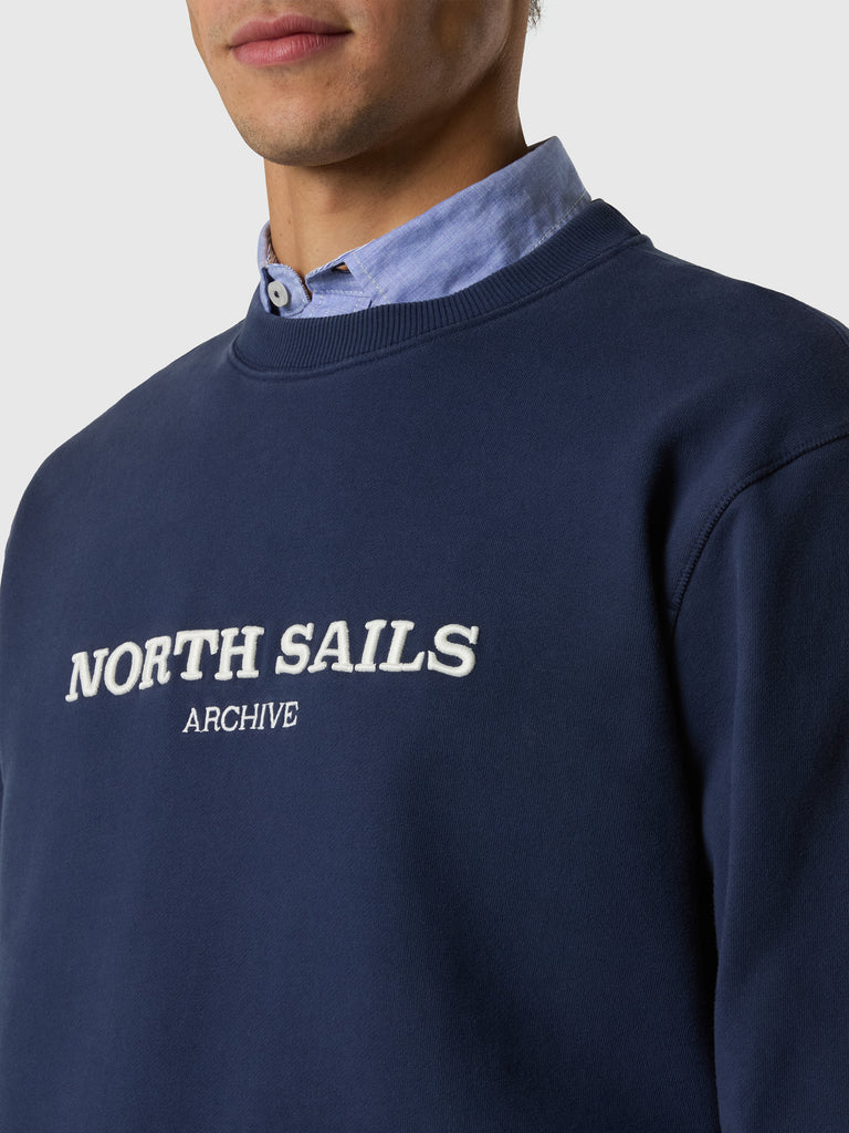 North Sails Navy Archive Sweatshirt